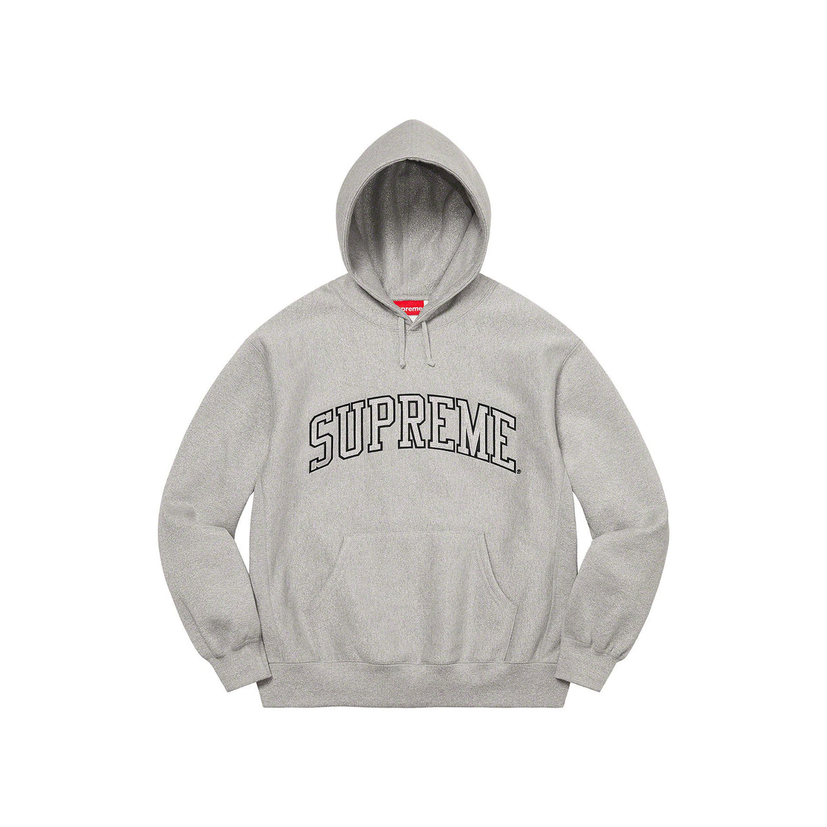 Supreme Metallic Arc Hooded Sweatshirt (SS23) Heather Grey