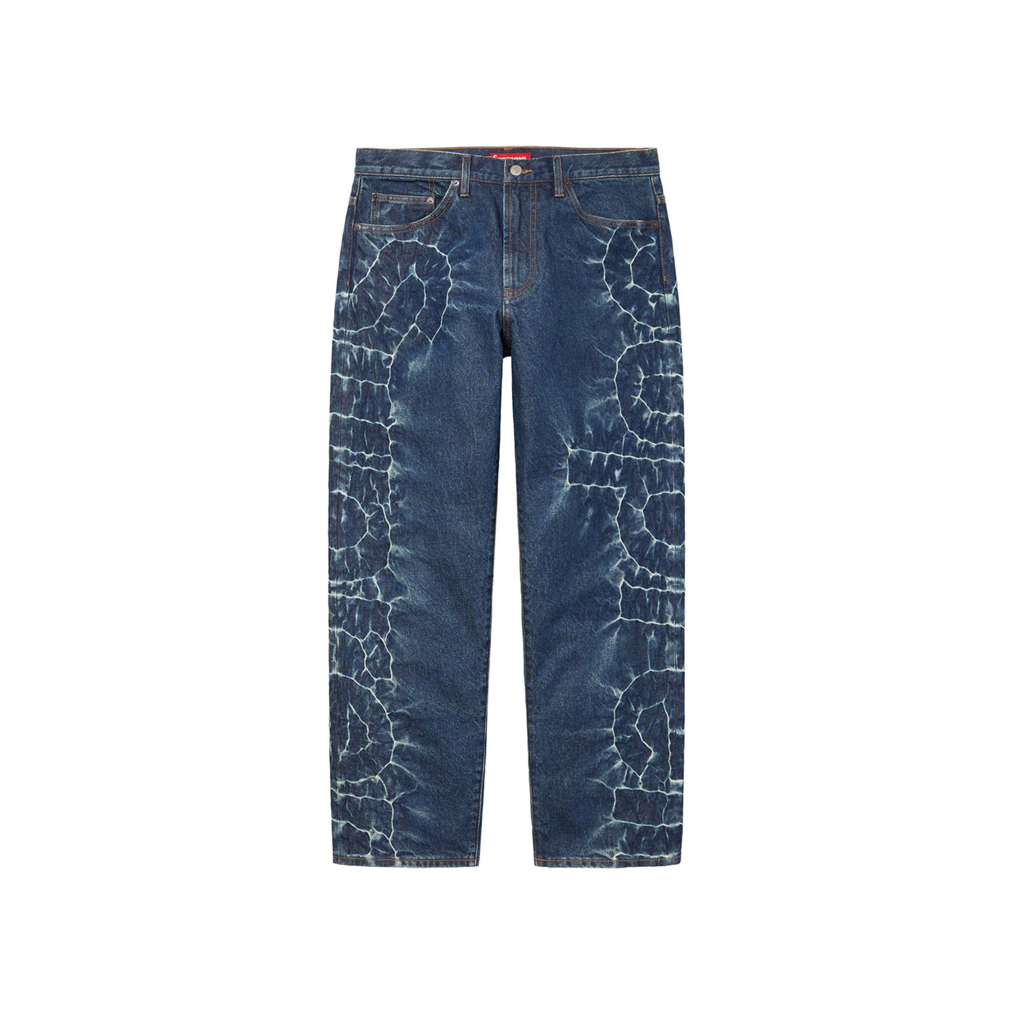 Supreme Shibori Loose Fit Jean Rigid Indigo – Story Cape Town