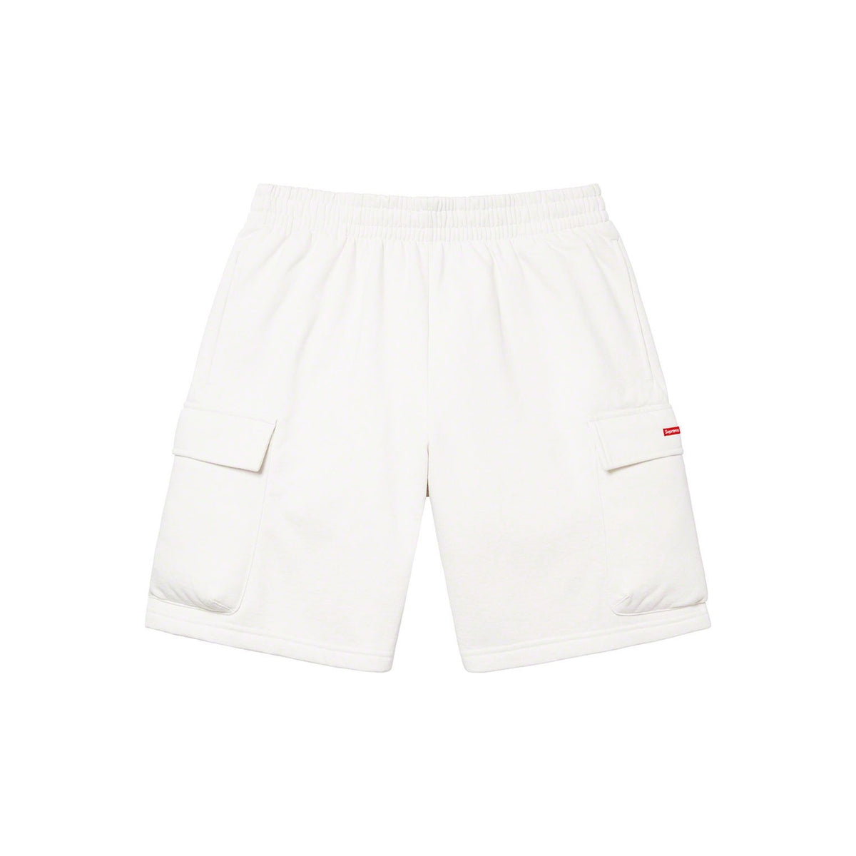 Supreme Small Box Baggy Cargo Sweatshort White – Story Cape Town