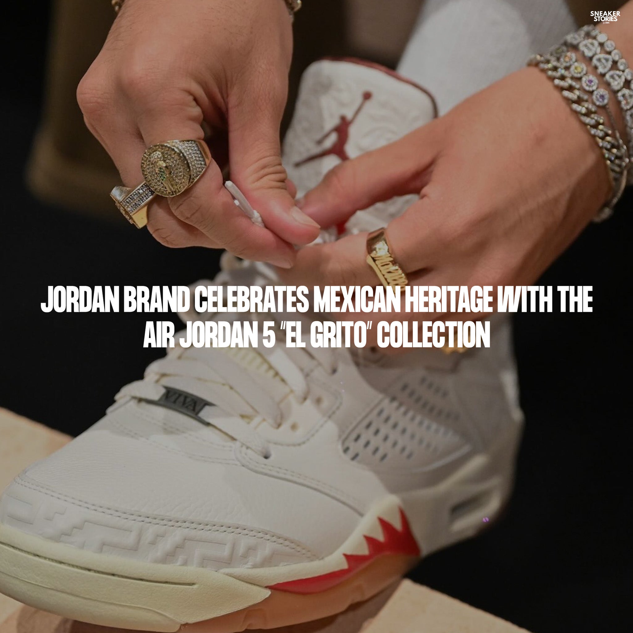 Jordan brand celebrates mexican heritage with the Air Jordan 5 “El Grito” collection