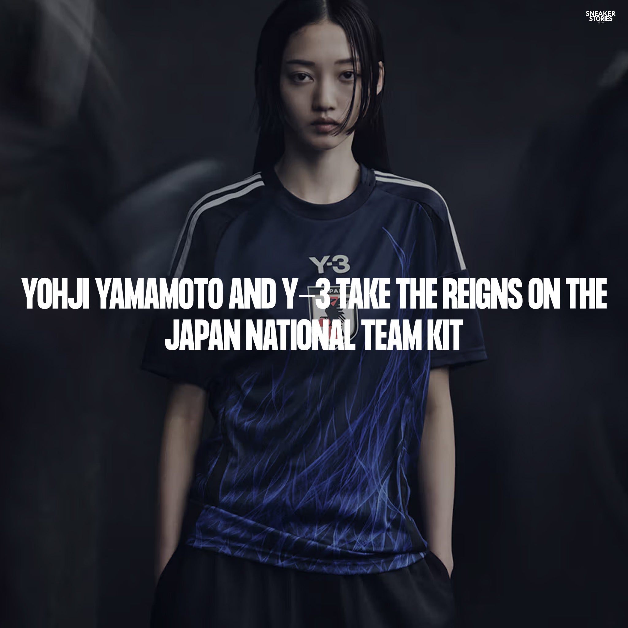 Yohji Yamamoto and Y-3 take the reigns on the Japan National team kit