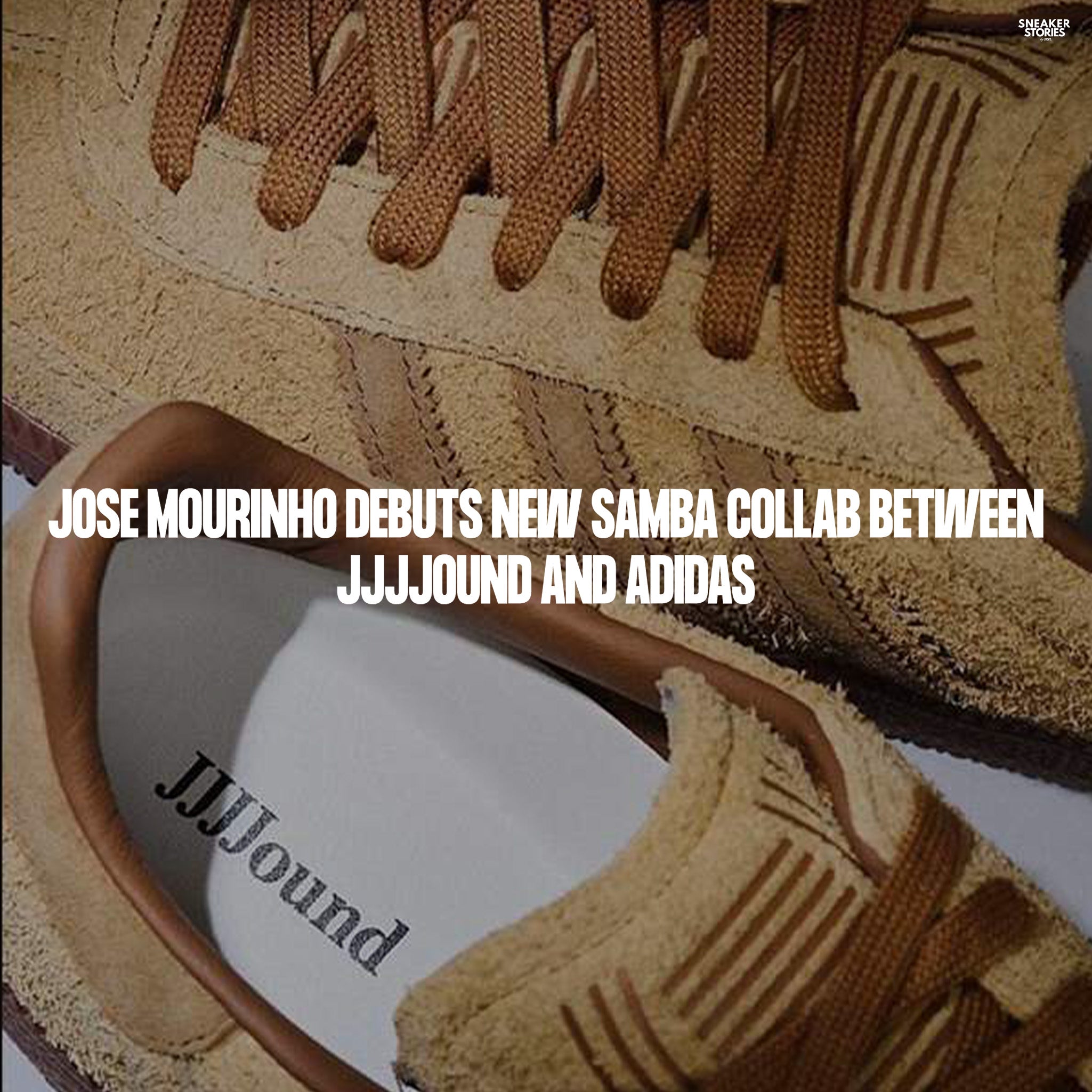 Jose Mourinho debuts new Samba collab between JJJJound and Adidas