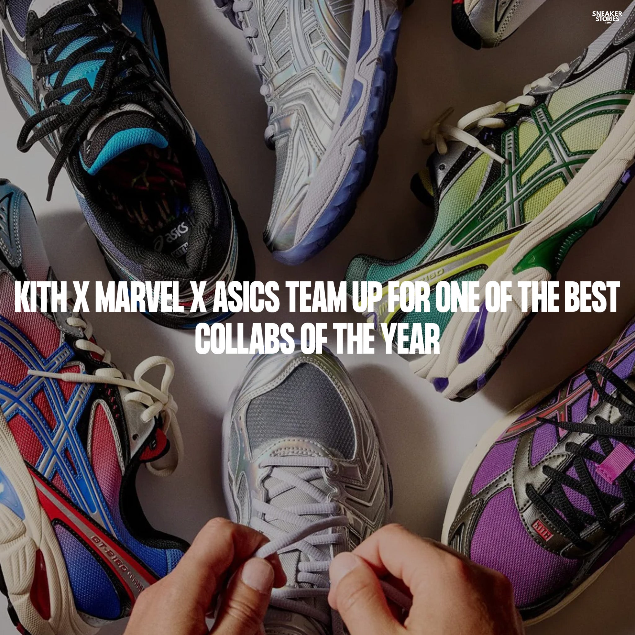 Kith x marvel x Asics team up for one of the best collabs of the year