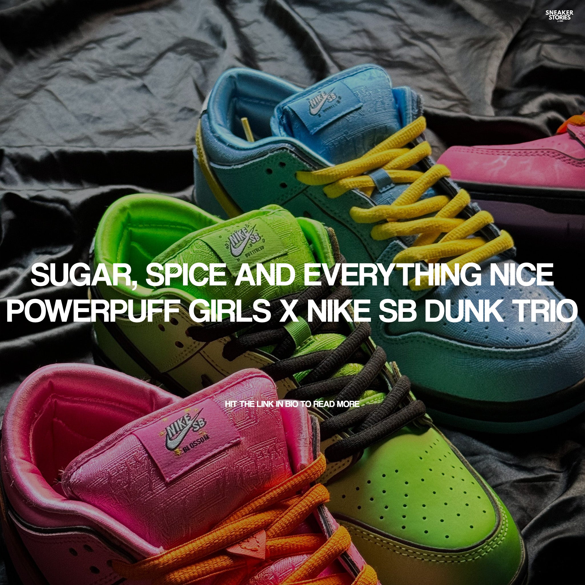 Sugar, spice and everything nice Powerpuff girls x Nike SB dunk