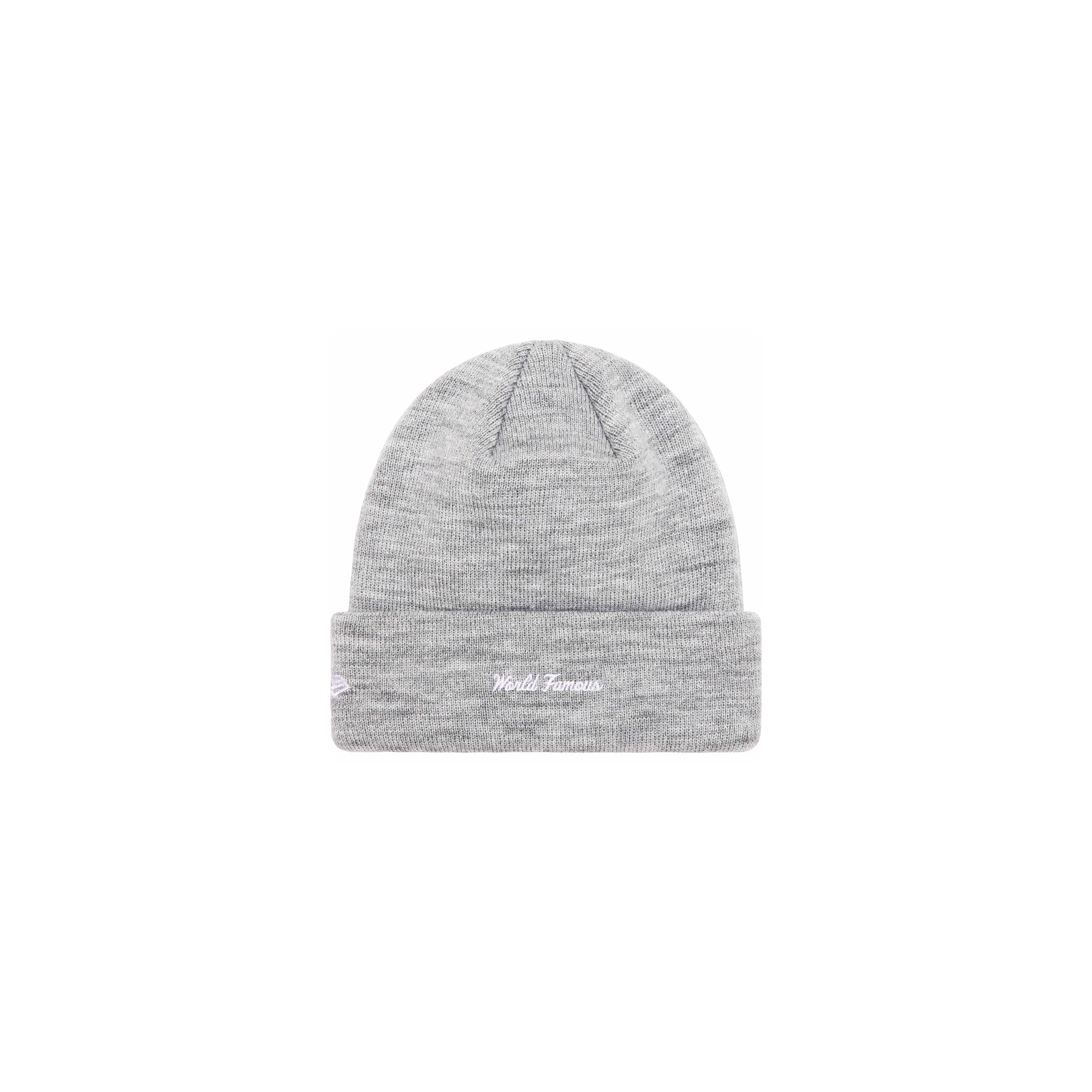 Supreme grey hotsell box logo beanie