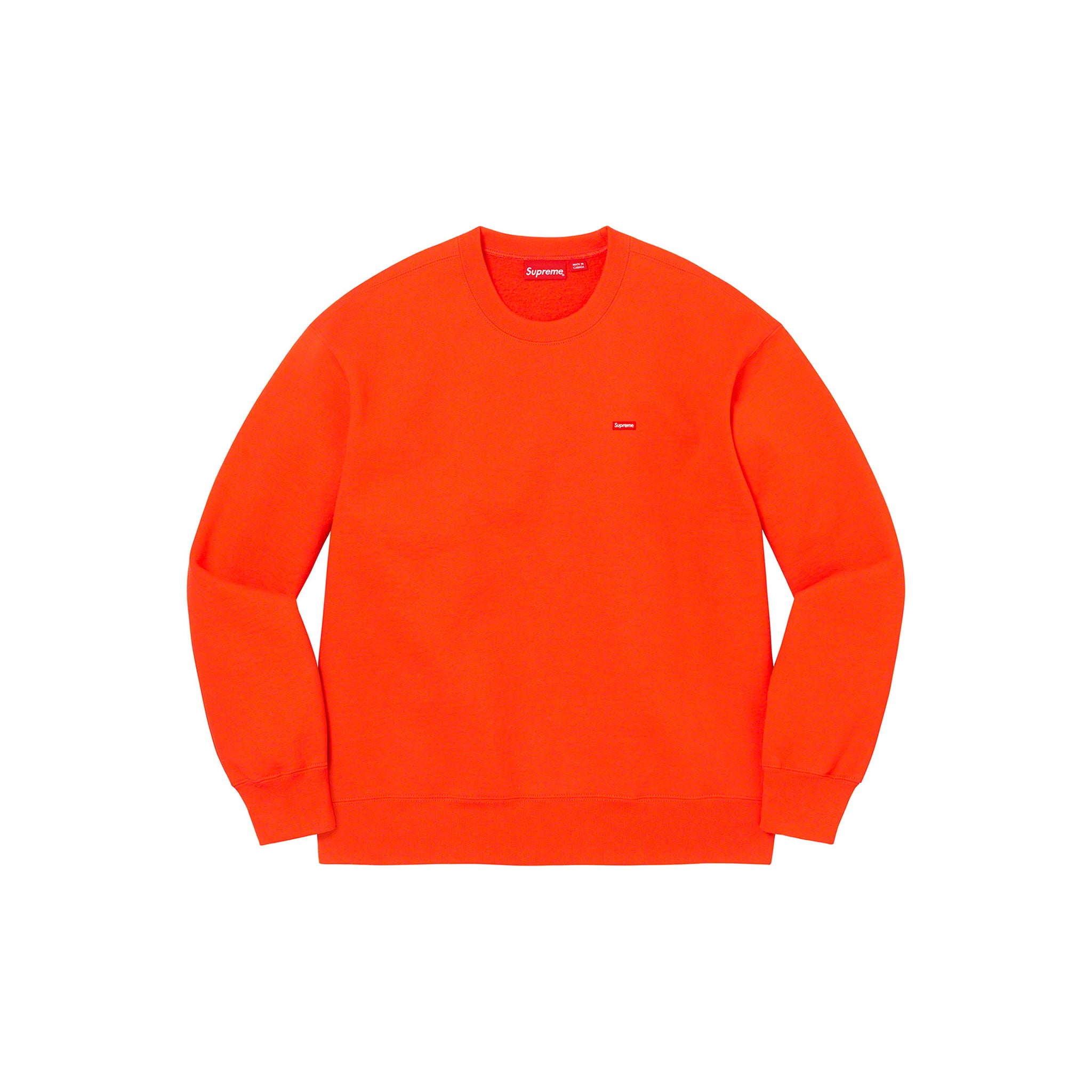 Orange store supreme crewneck