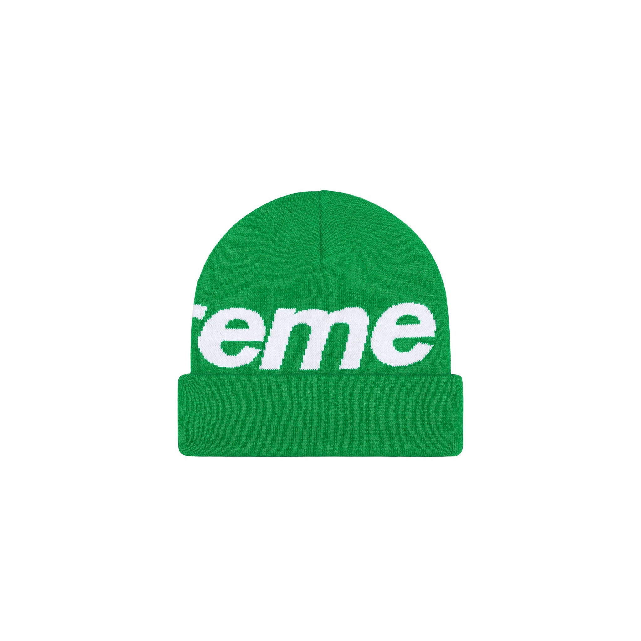 Supreme Big Logo Beanie Beanie (FW23) Green – Story Cape Town