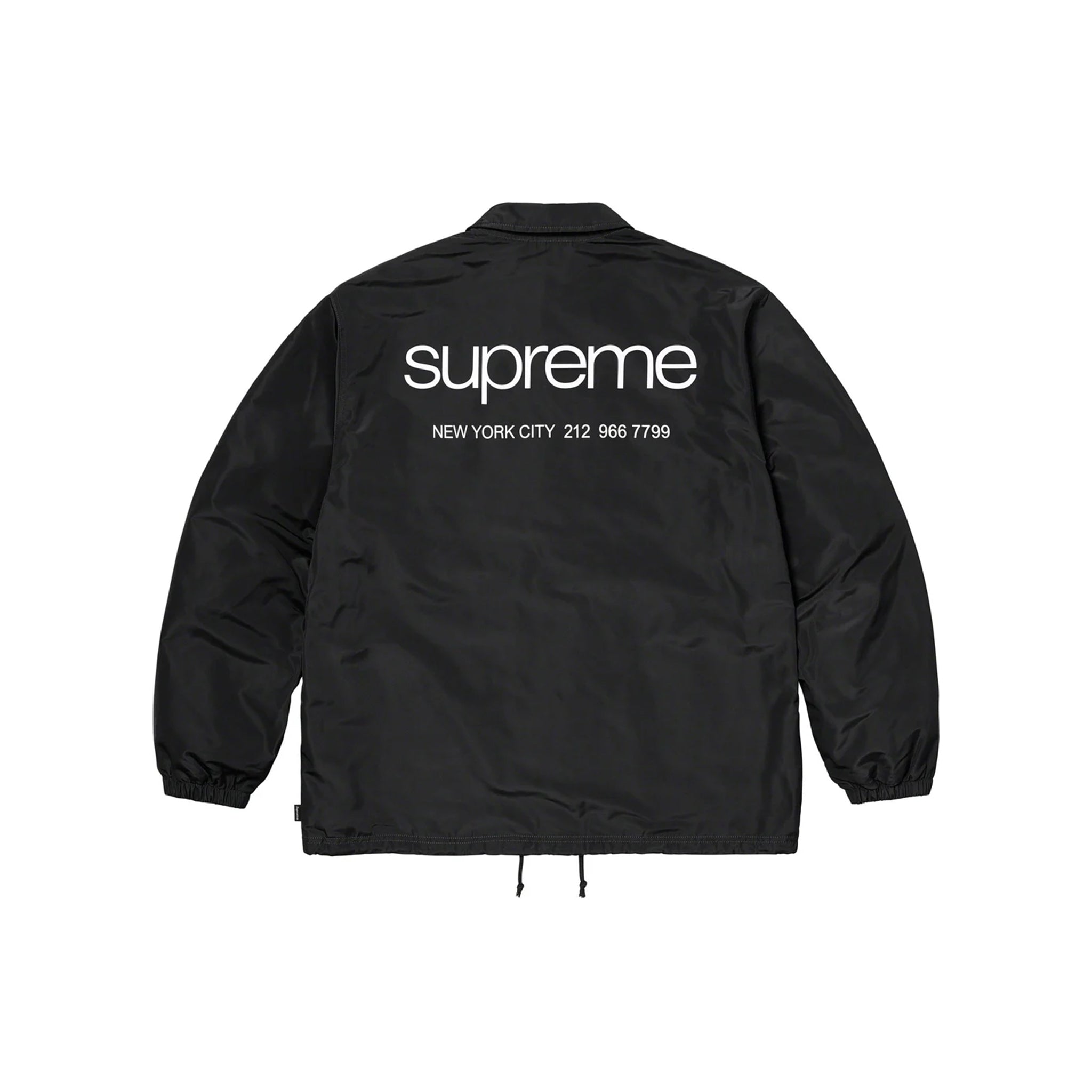 Supreme NYC Coaches Jacket Black – Story Cape Town