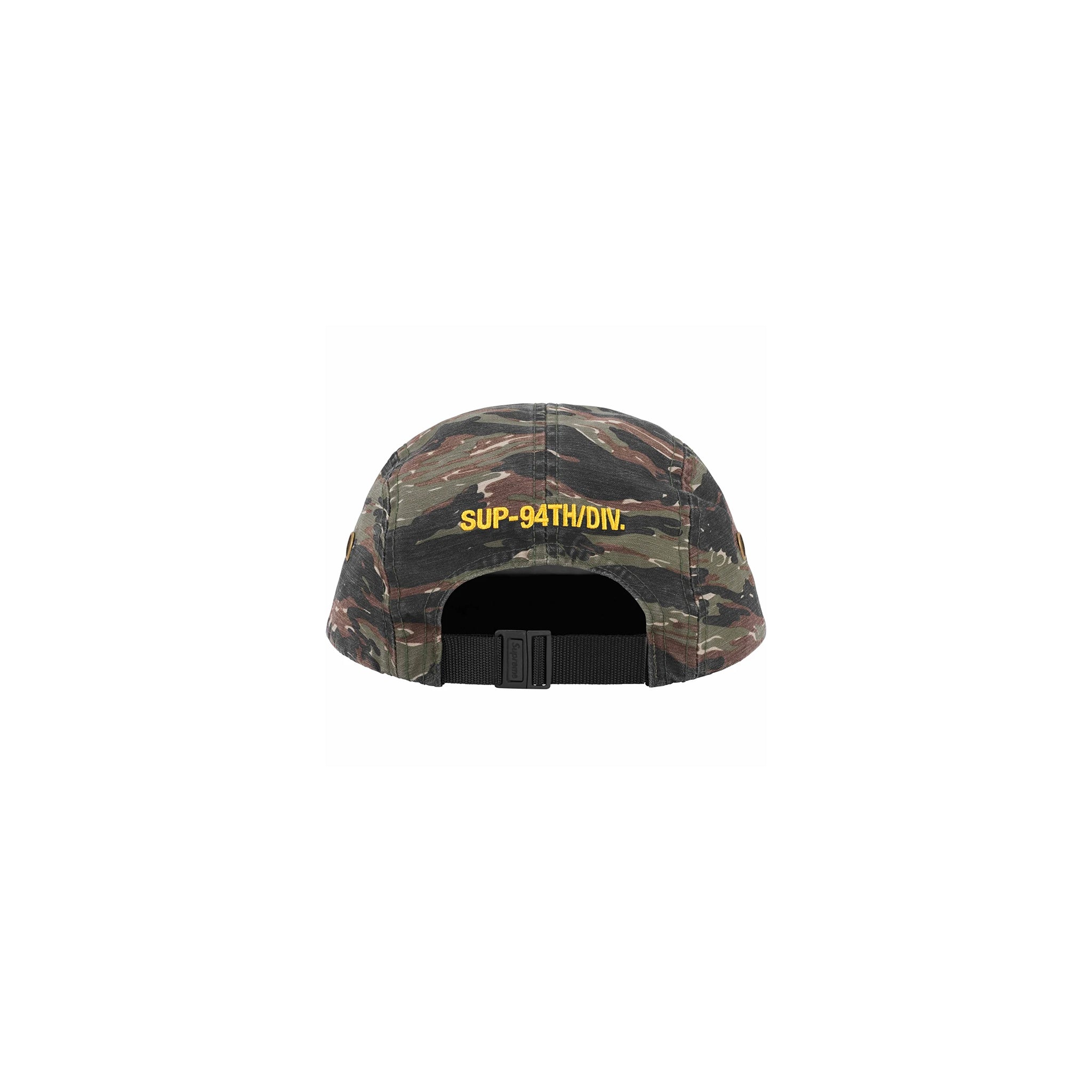 Supreme Military Camp Cap (SS24) Olive Tiger Camo – Story Cape Town