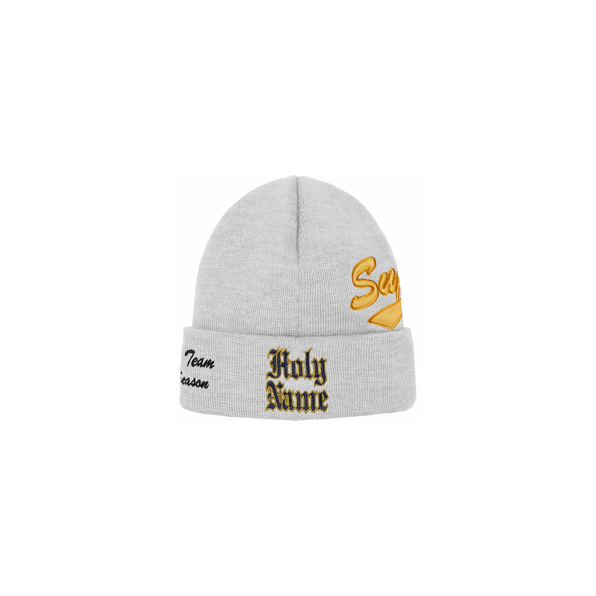 Supreme New Era Salvation Beanie Heather Grey – Story Cape Town