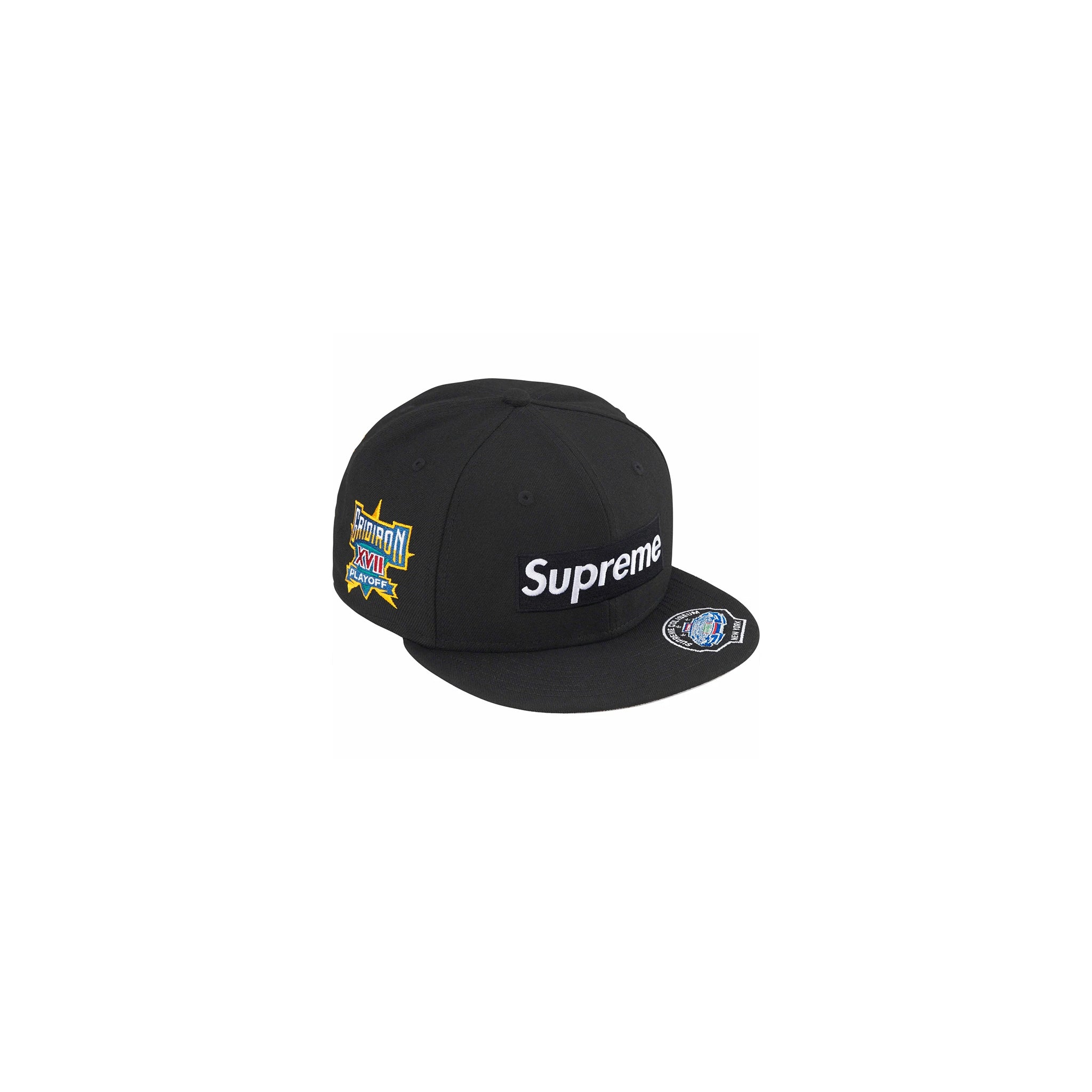 Supreme Championships Box Logo New Era Fitted Hat Black