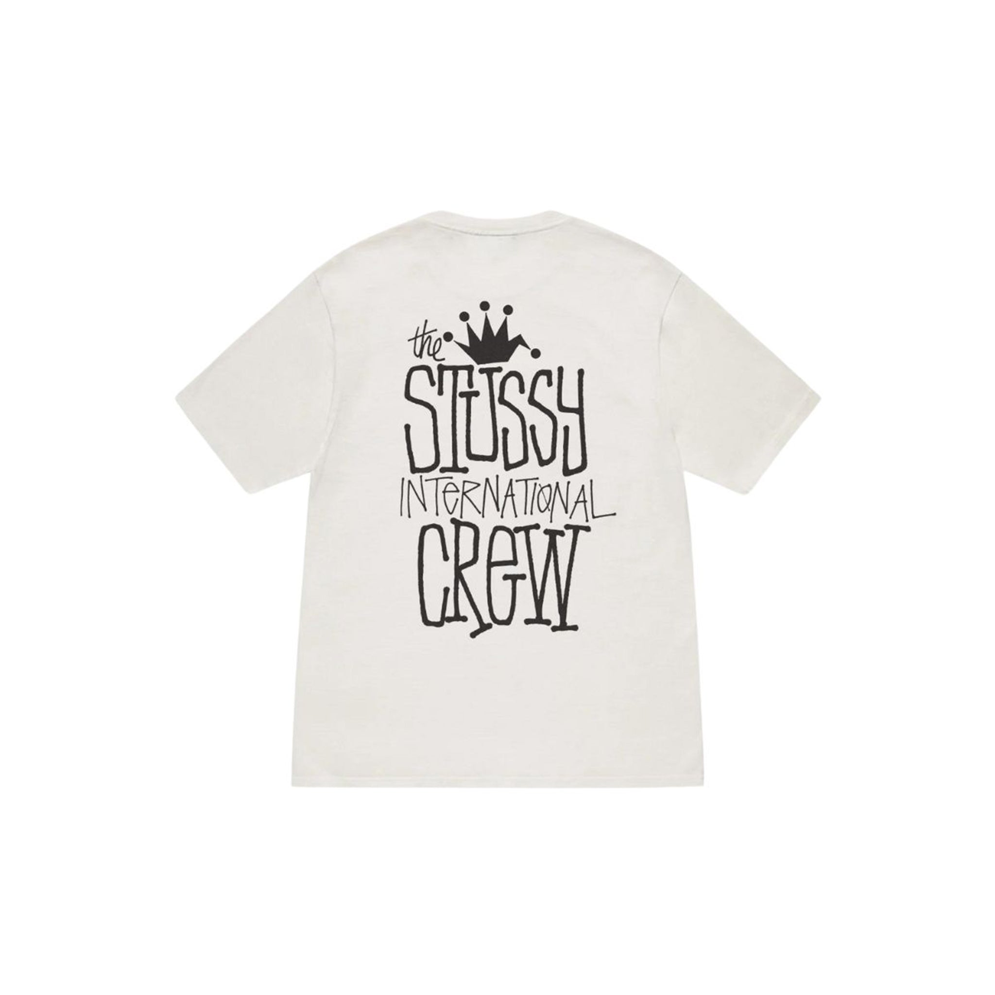 Stussy Crown International Tee Pigment Dyed Natural – Story Cape Town