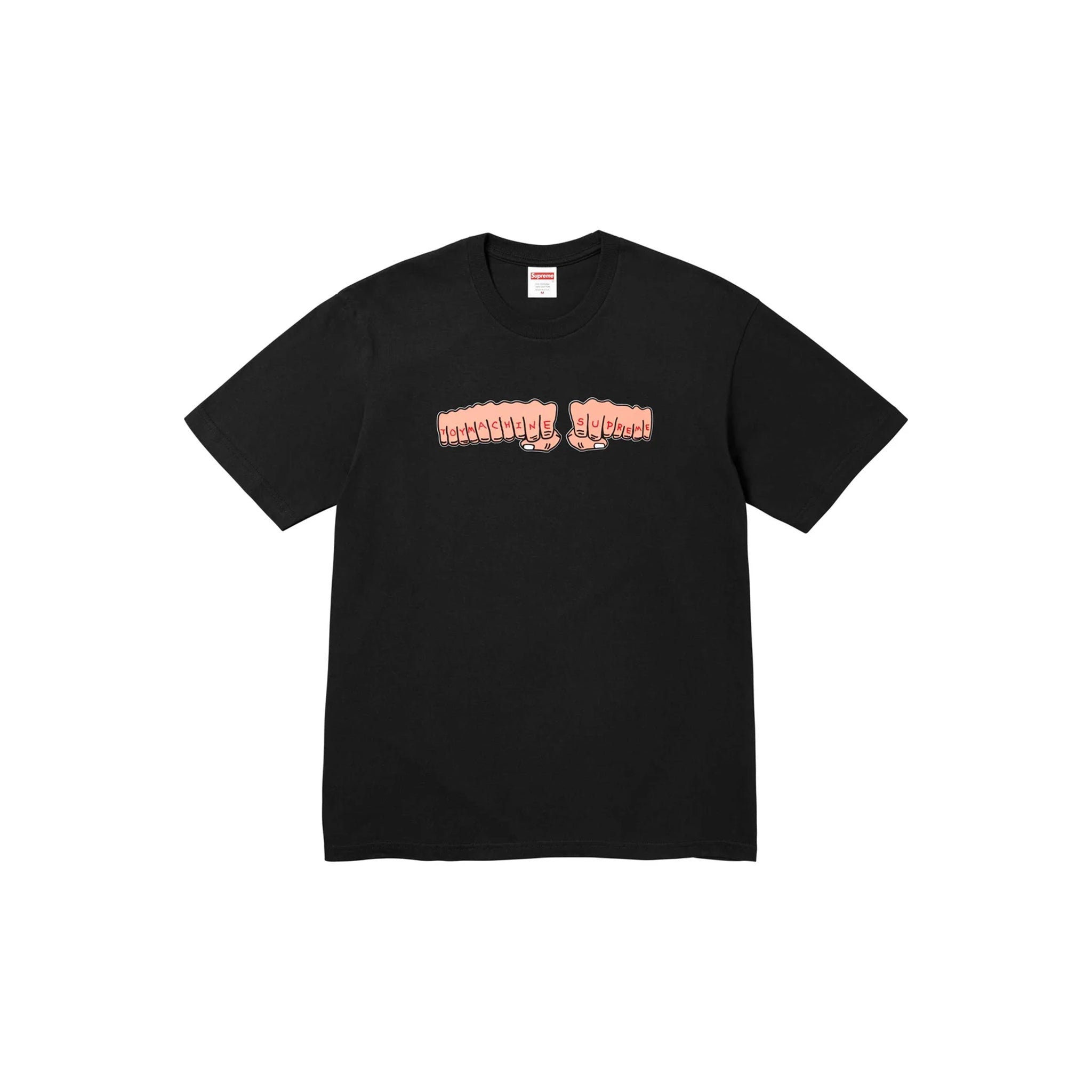 Supreme Toy Machine Fist Tee Black – Story Cape Town