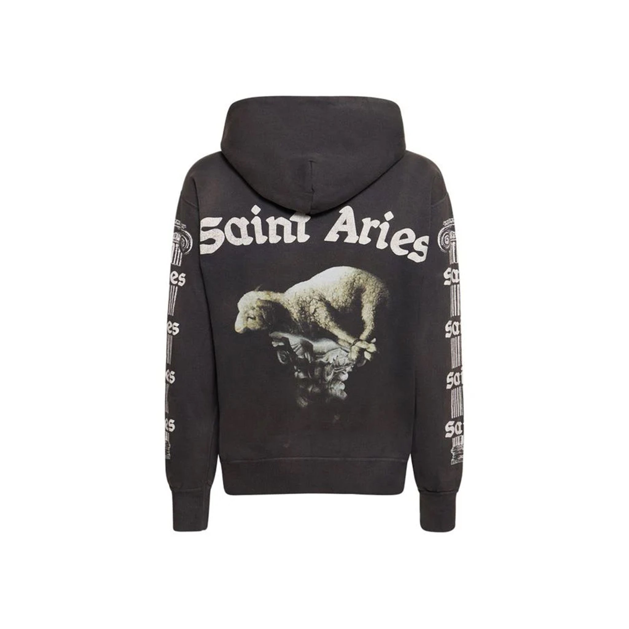 Aries x St Michael St Aries Hoodie Black