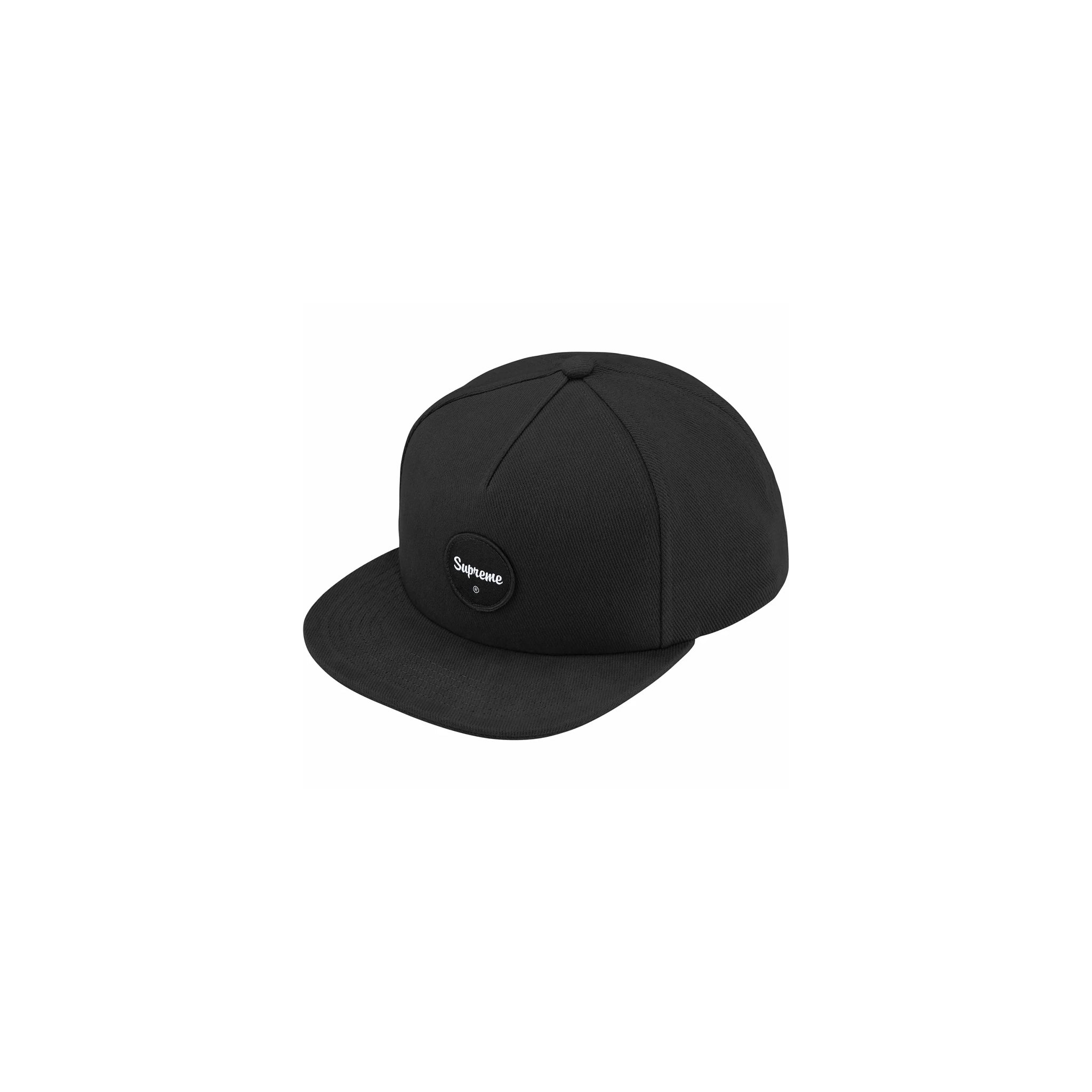 Supreme Twill Patch 5 Panel Cap Black – Story Cape Town