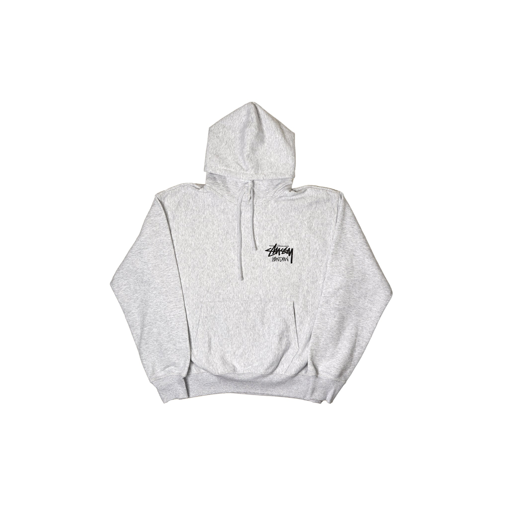 STUSSY cropped jumper says inertia size