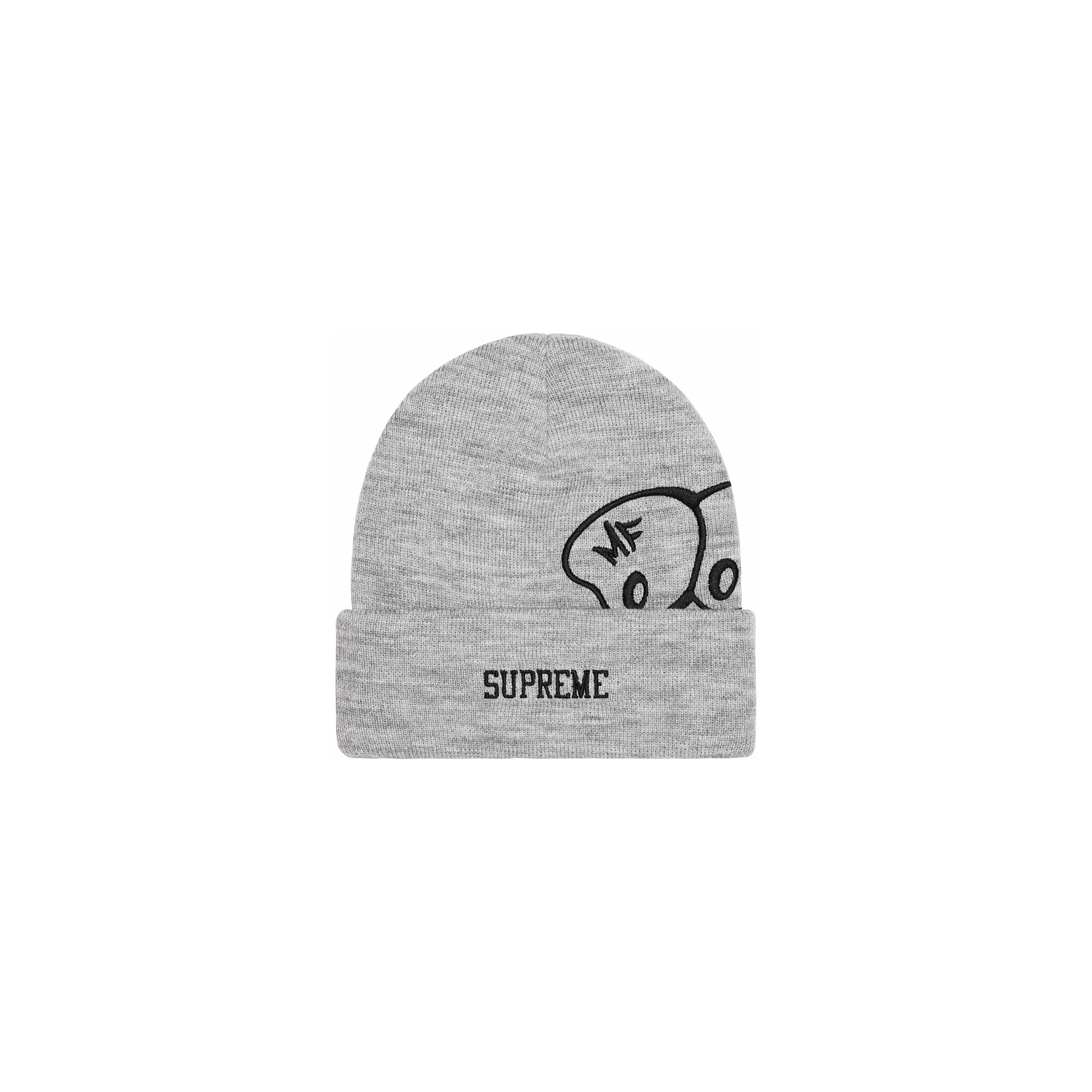 Supreme MF DOOM Beanie Heather Grey – Story Cape Town