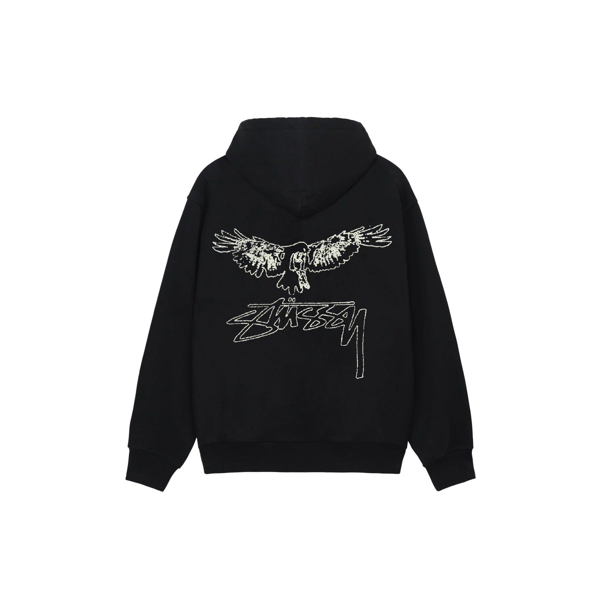 Stussy hoodie black store
