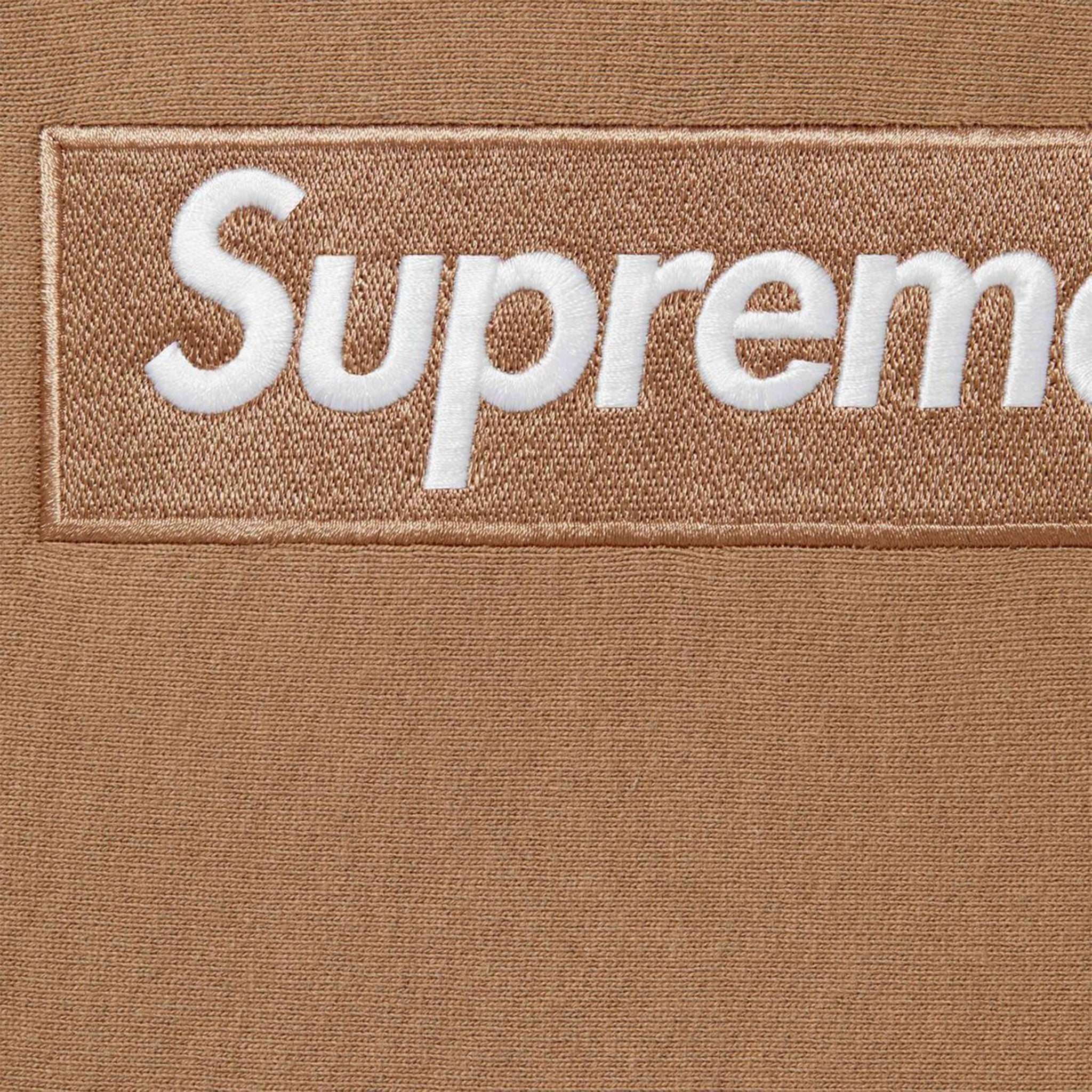 Supreme peach hot sale box logo