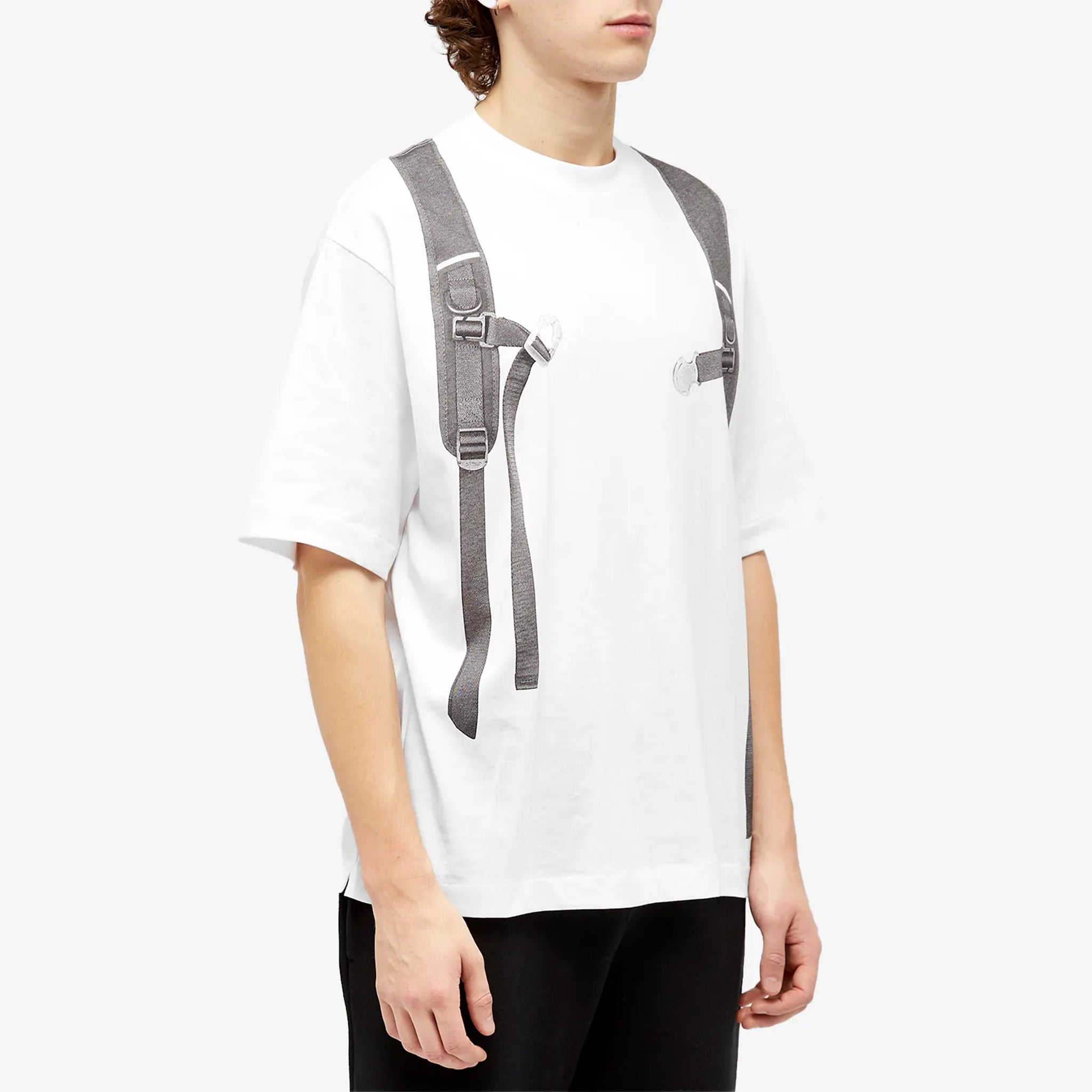 White off white backpack sales