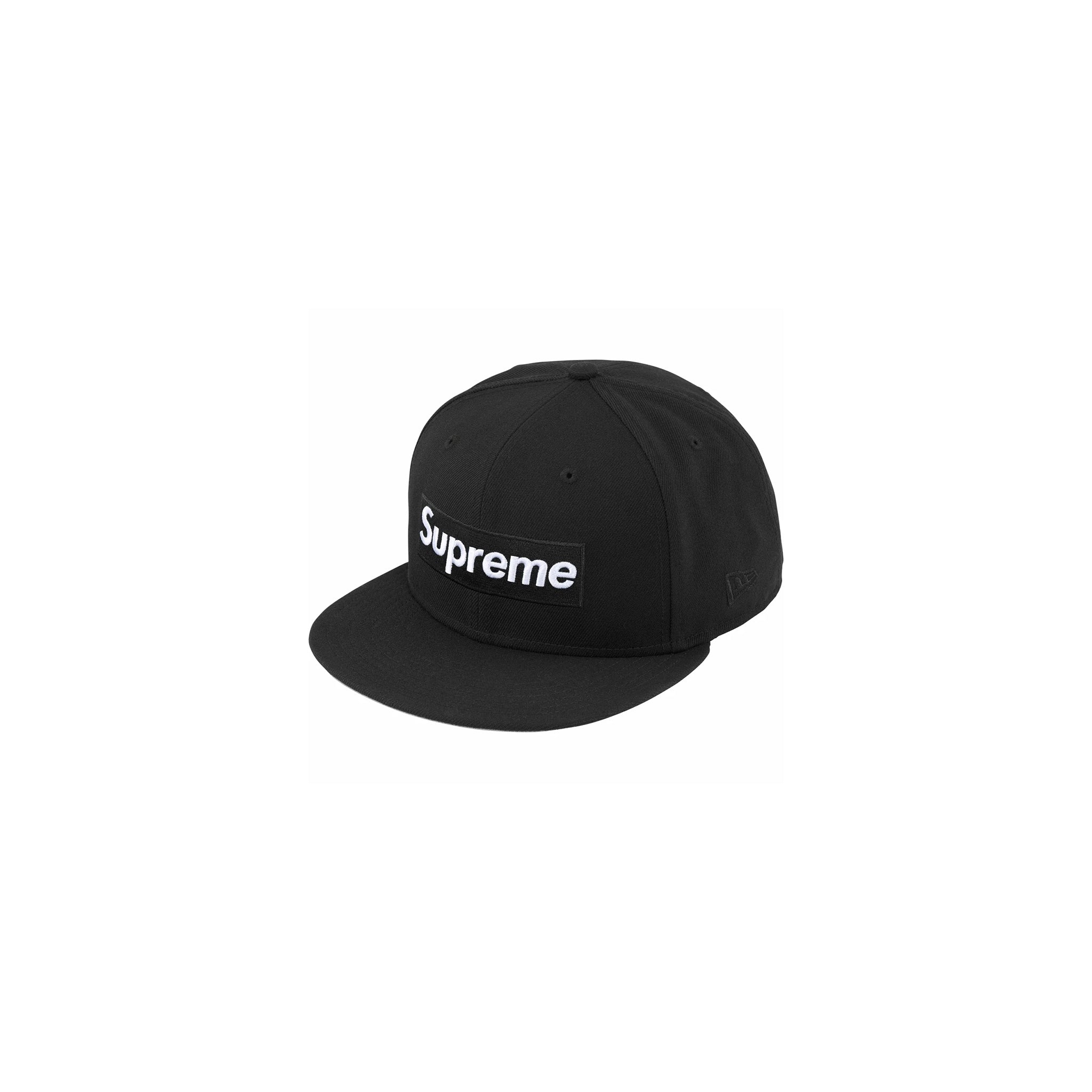 Supreme Sharpie Box Logo New Era Fitted Cap Black – Story Cape Town