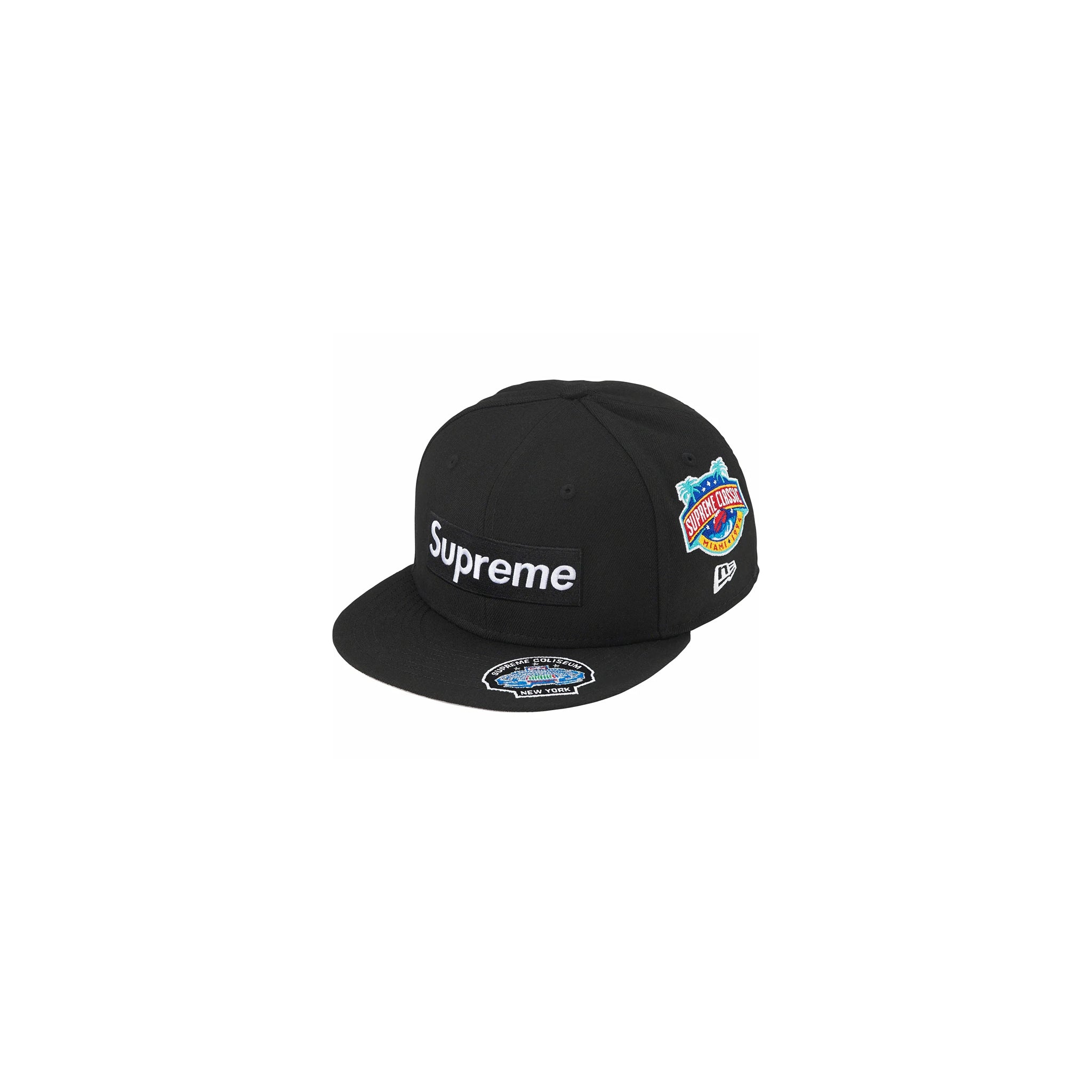 Supreme Championships Box Logo New Era Fitted Hat Black