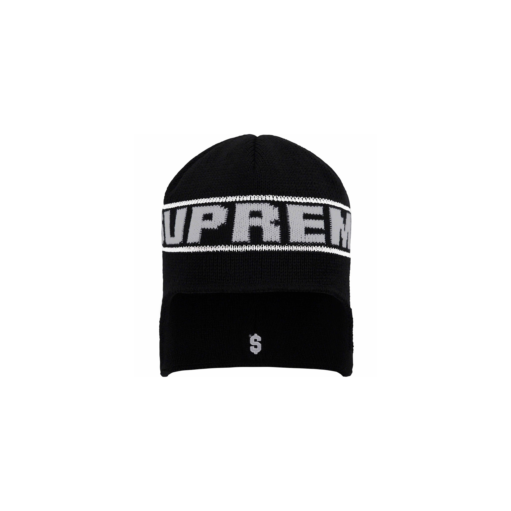 Supreme Earflap Beanie Black Story Cape Town