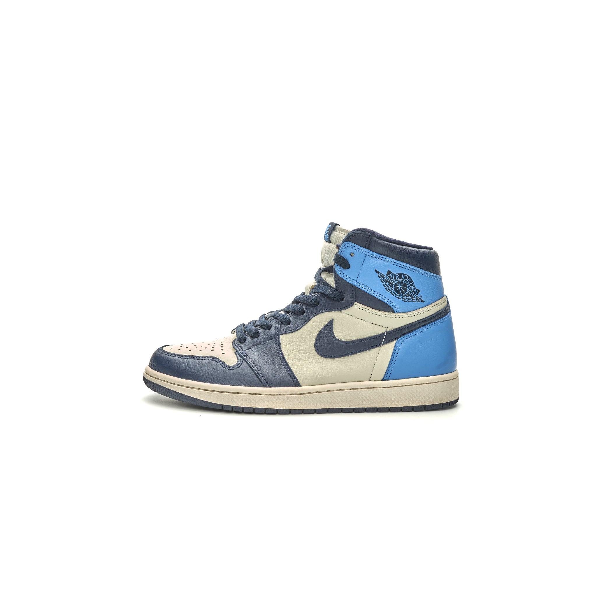 Jordan 1 Retro High Obsidian UNC UK 9 Pre owned