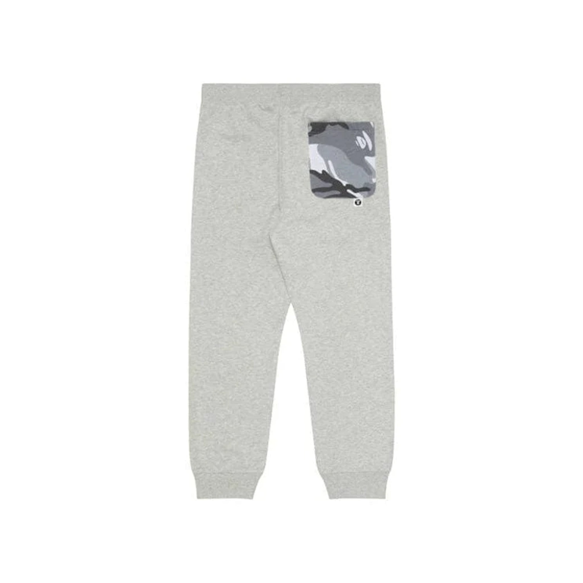 Bape grey sweatpants hot sale