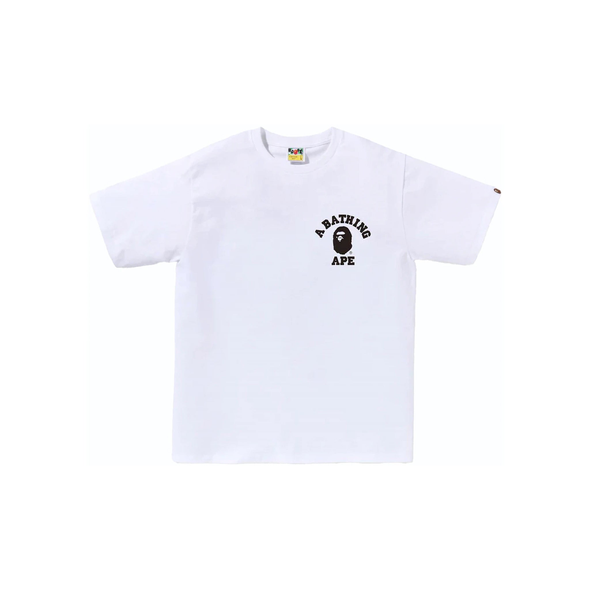 Bape camo college tee hotsell