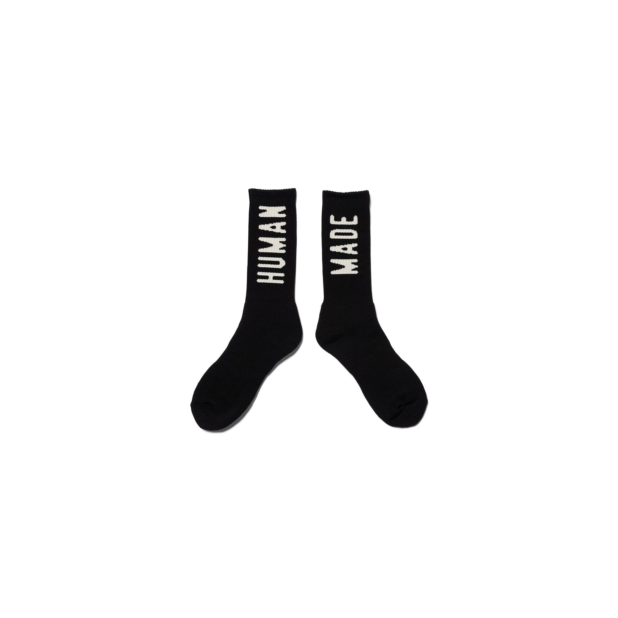 Human Made HM Logo Socks Black – Story Cape Town