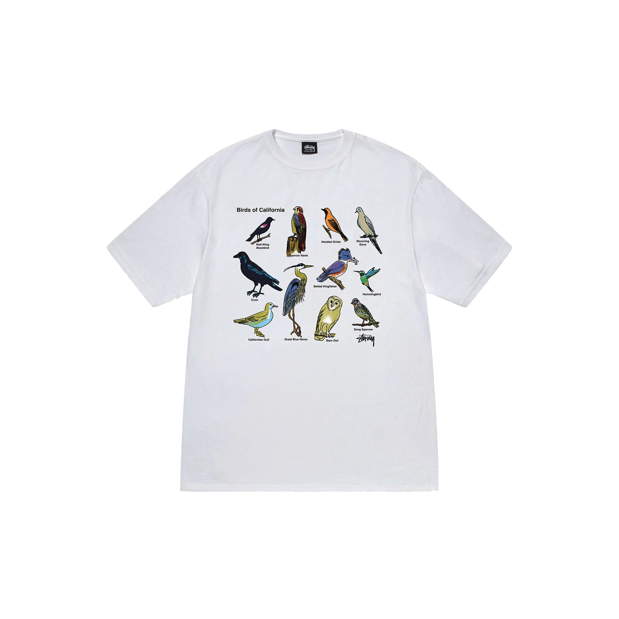 Stussy California Birds Tee White – Story Cape Town