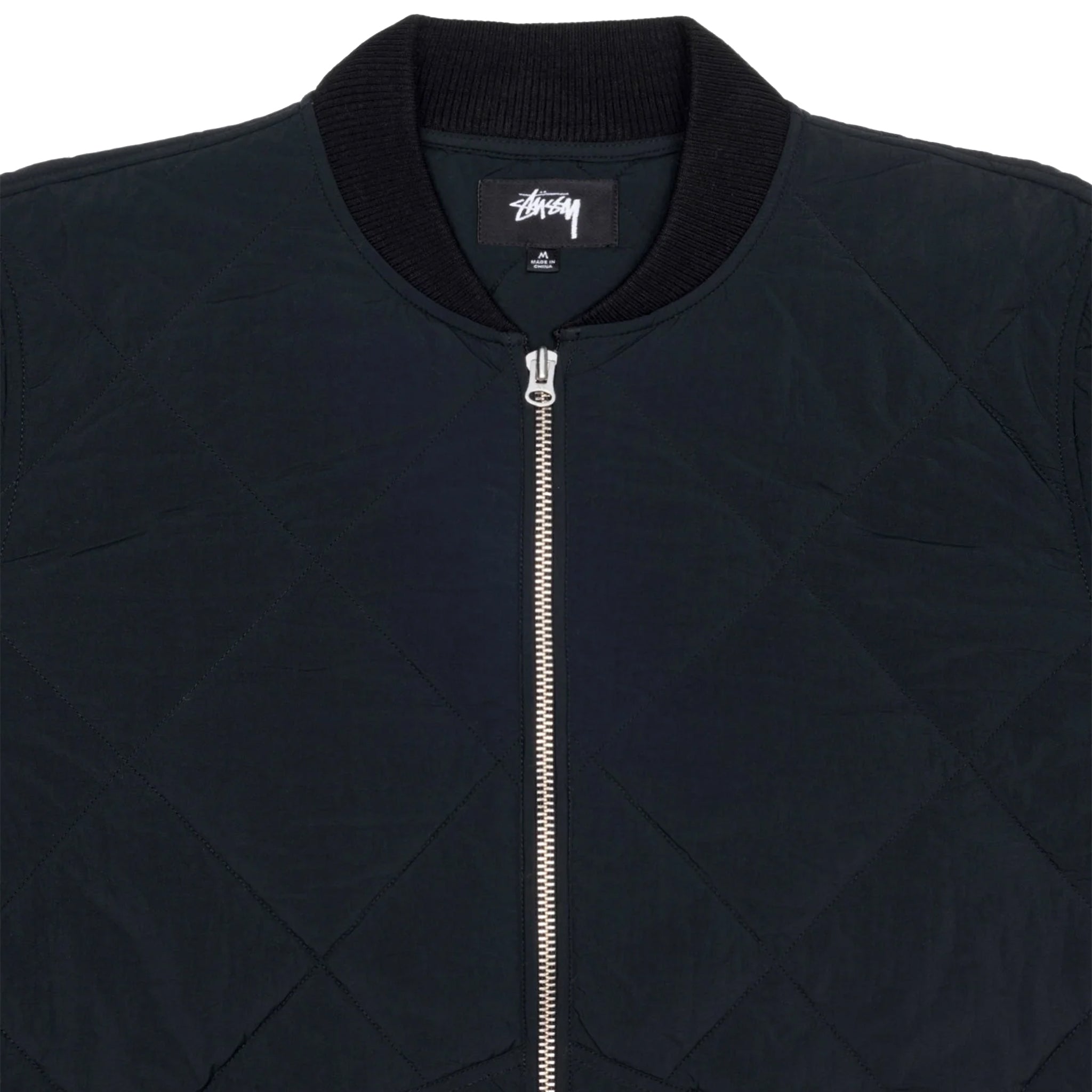 Stussy 8 Ball Quilted Liner Jacket Black – Story Cape Town