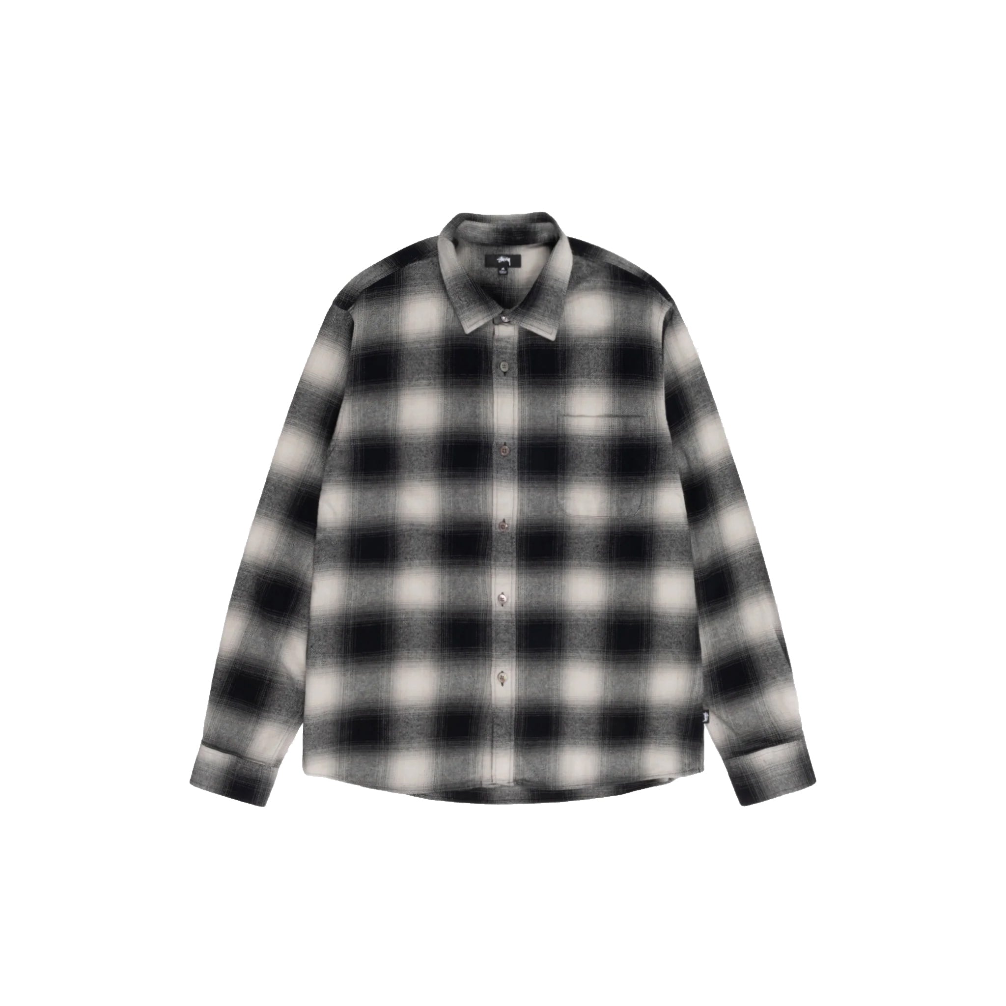 Stussy Bay Plaid Shirt Charcoal – Story Cape Town