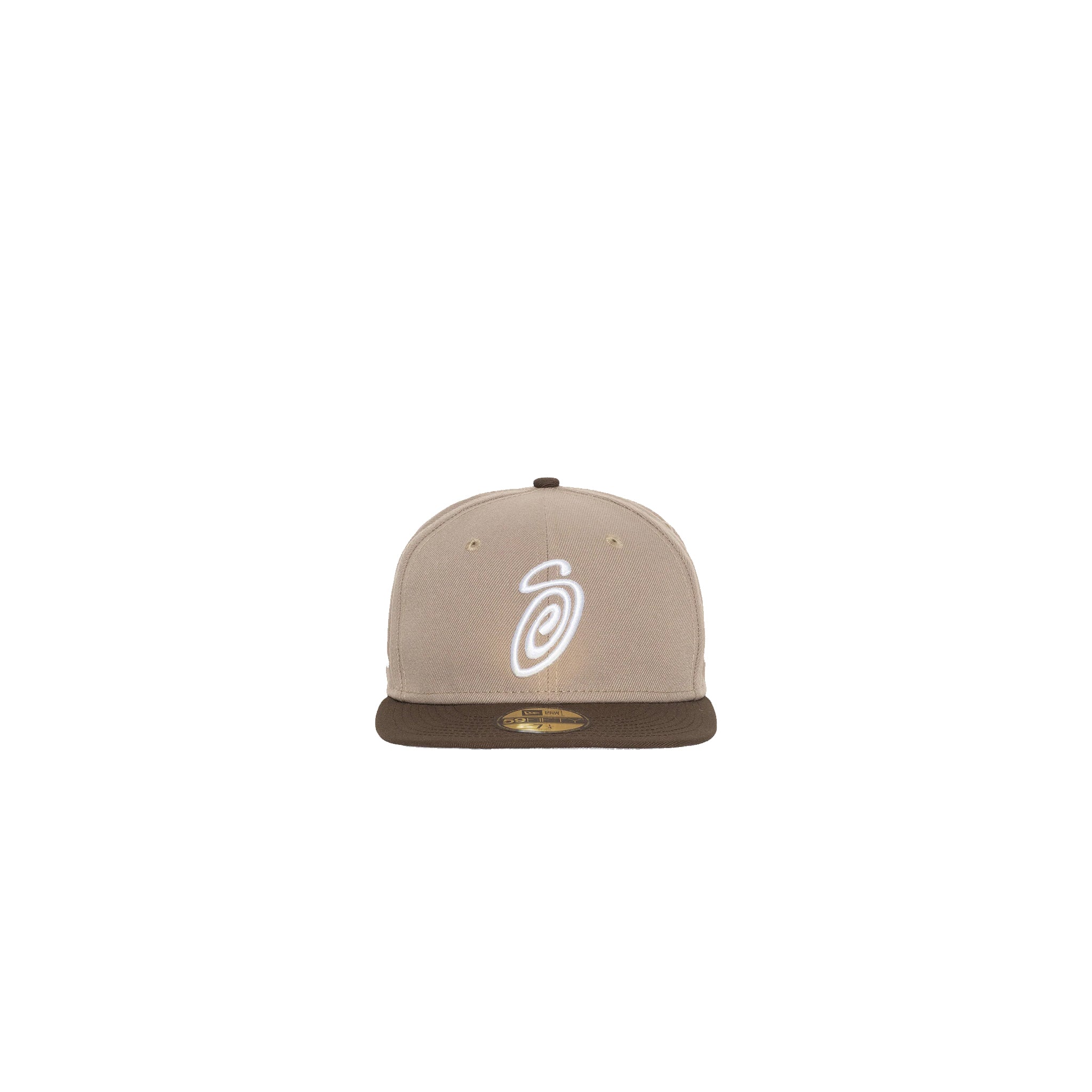 Stussy Curly S 59FIFTY New Era Cap Khaki – Story Cape Town