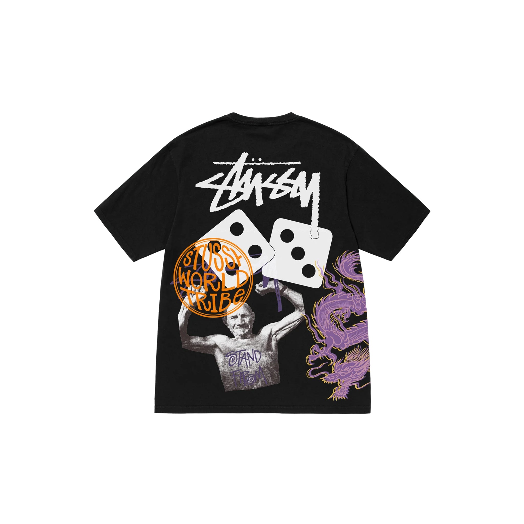 Stussy Strike Pig, Dyed Tee Black – Story Cape Town