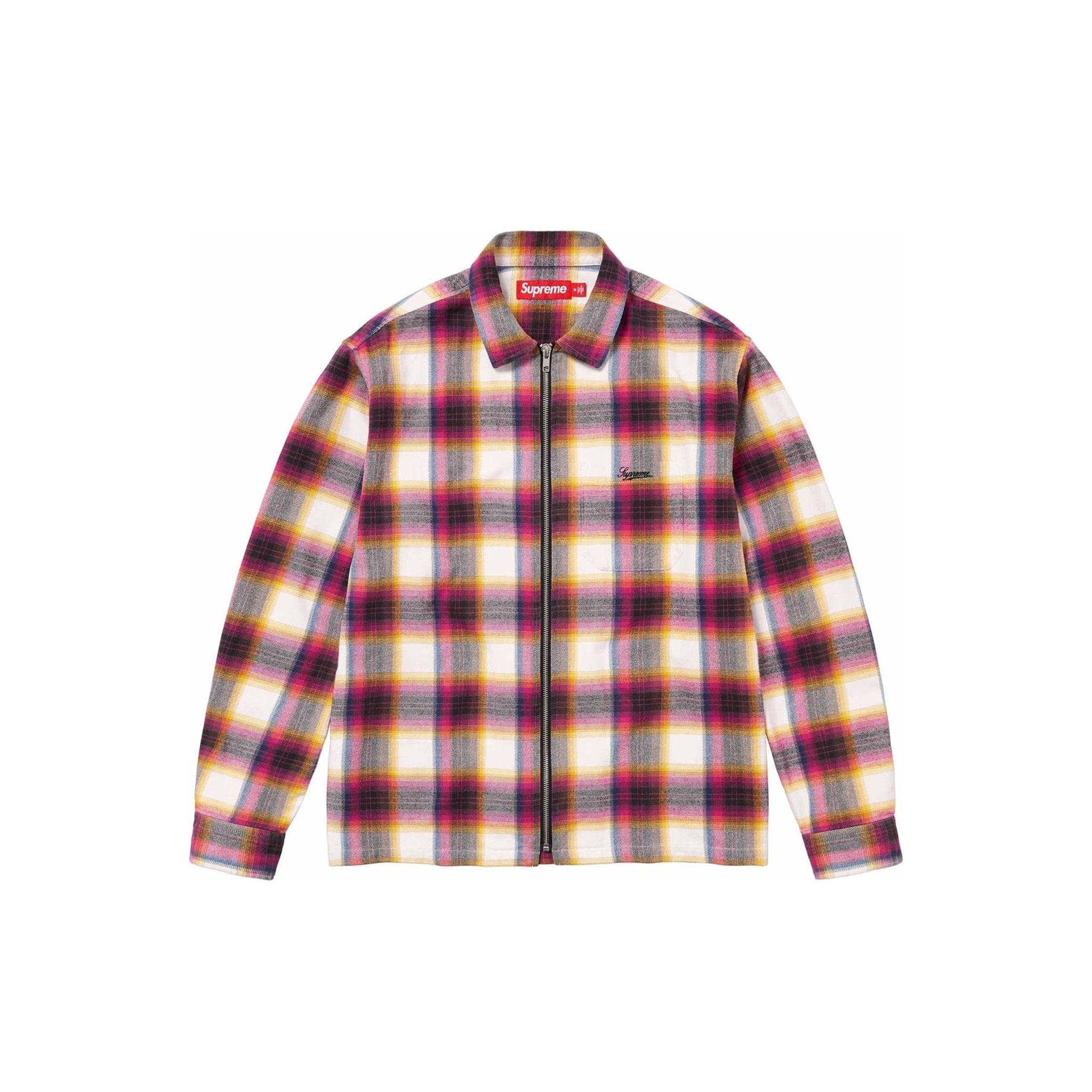 Supreme shadow plaid flannel shirt online