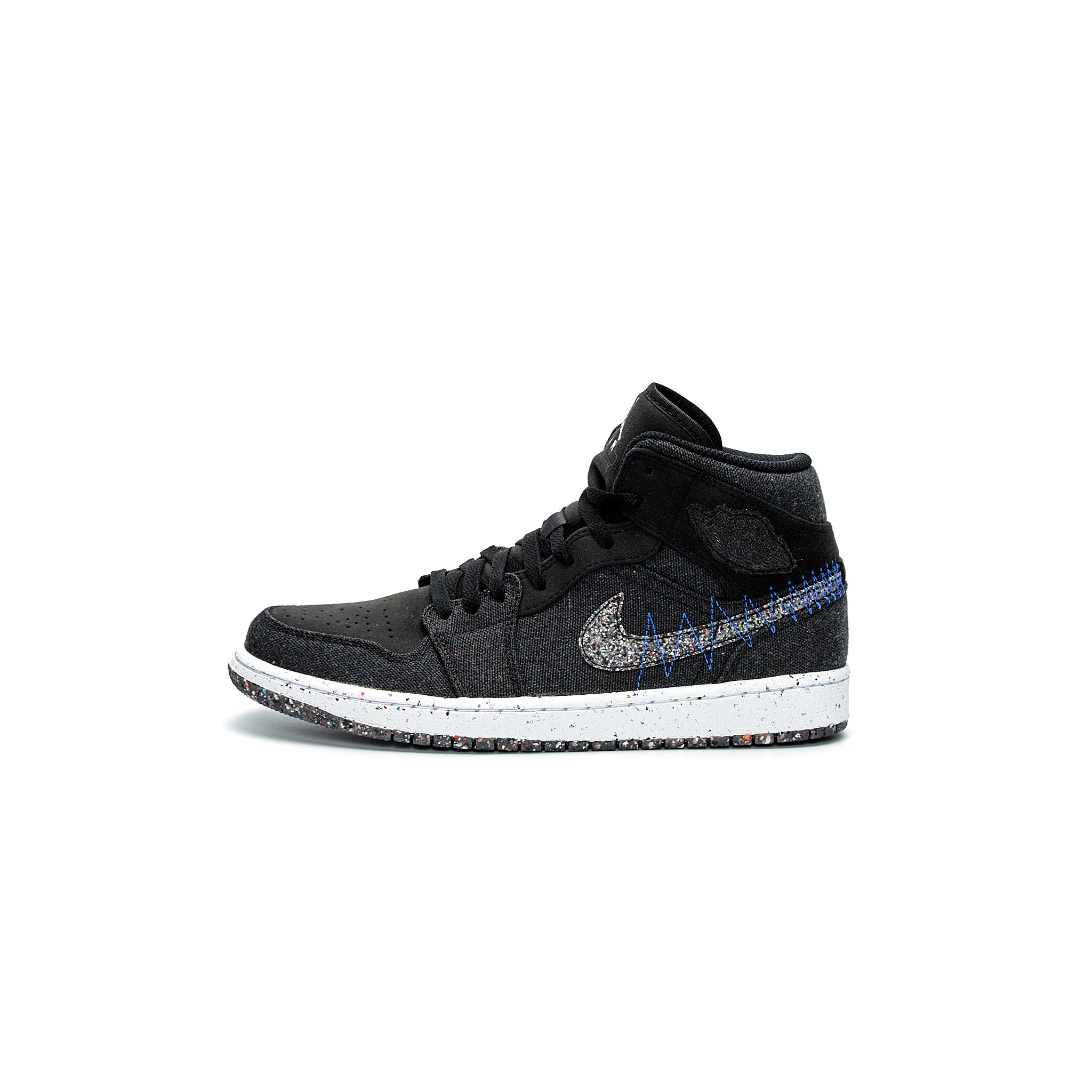 Jordan 1 clearance mid glitter black