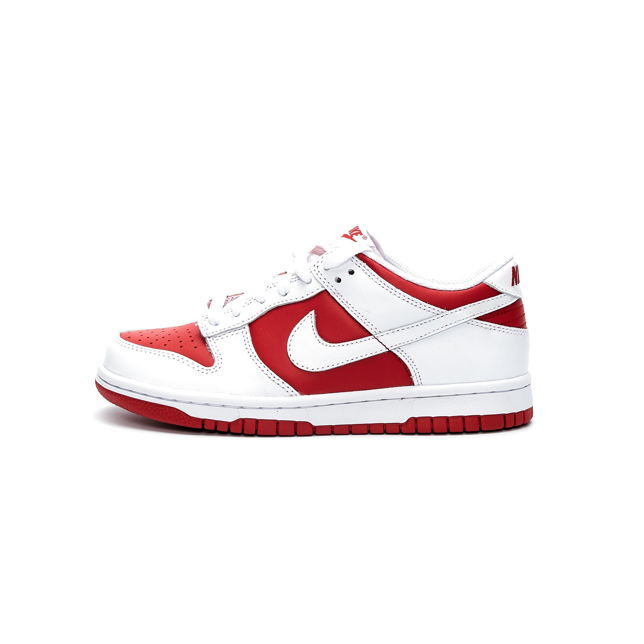 Nike 2024 Dunk Low Championship Red White Size 4.5Y (2021) CW1590-600