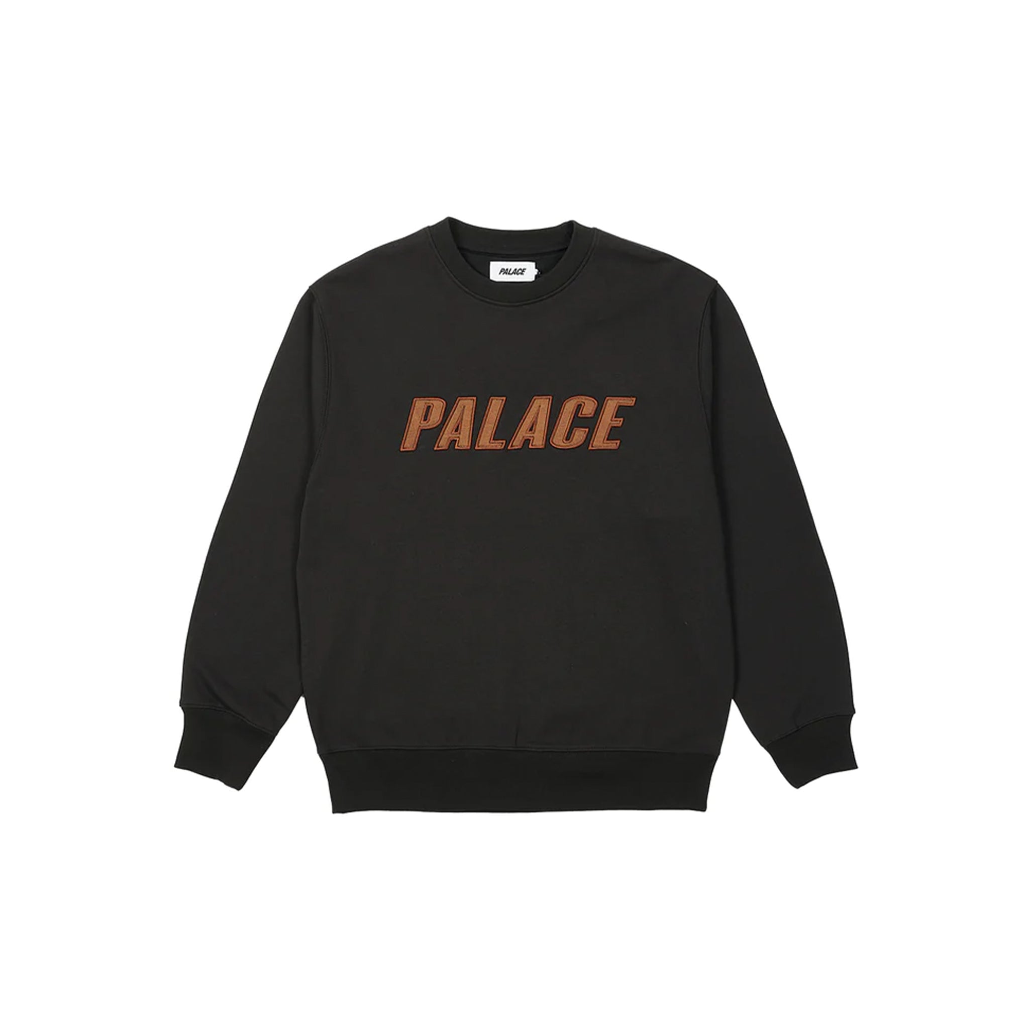 Palace Iridescent Applique Crew Black – Story Cape Town