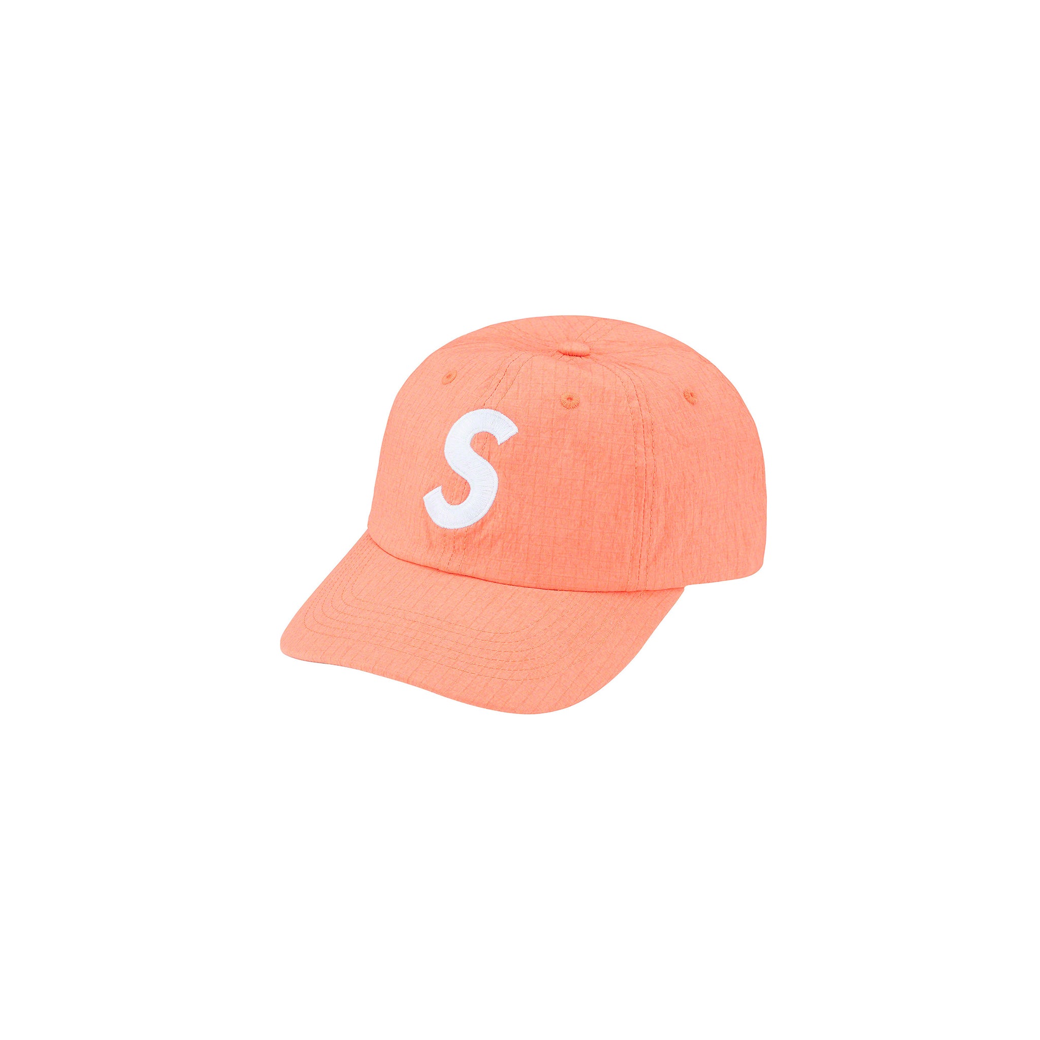 Supreme Cordura Ripstop S Logo 6-Panel Coral – Story Cape Town