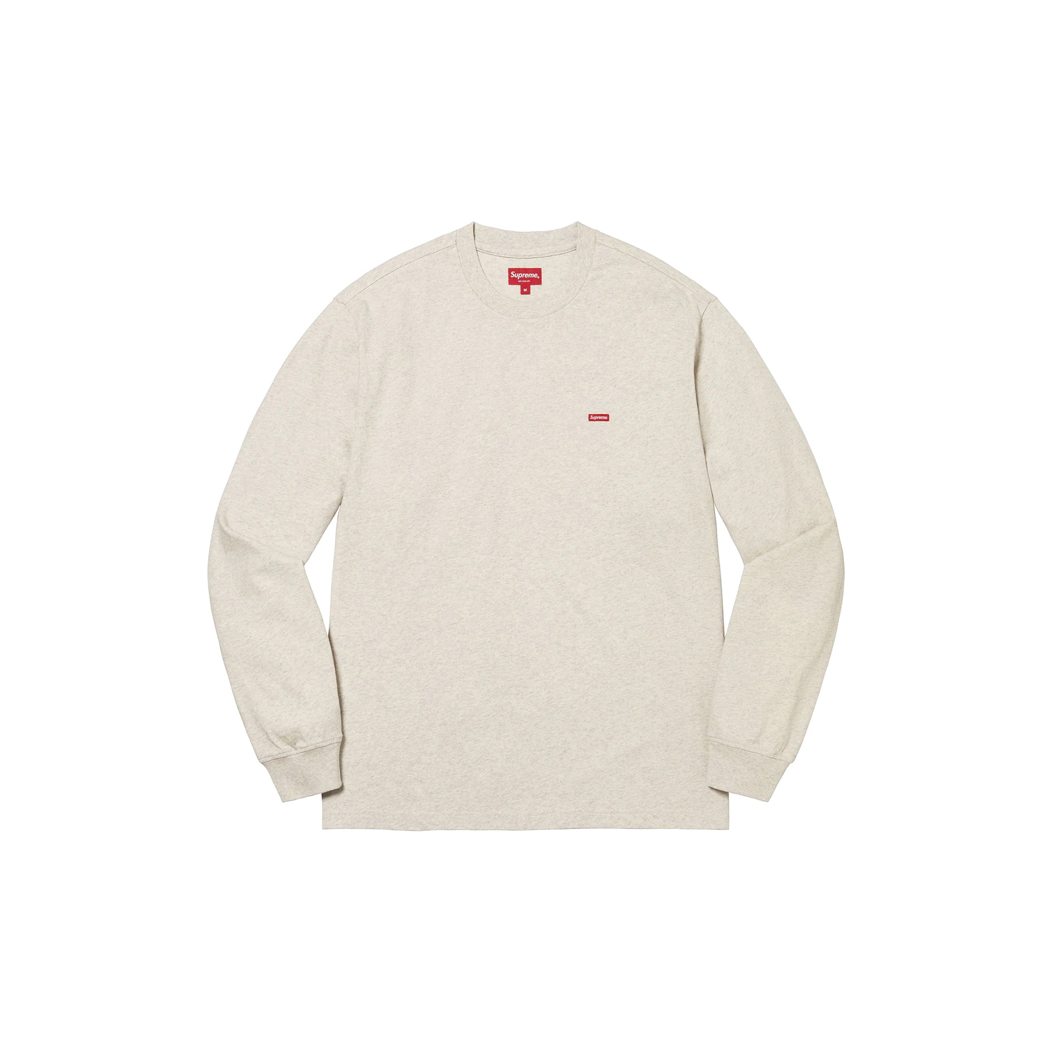 Supreme Small Box L/S Tee (SS22) Oatmeal – Story Cape Town