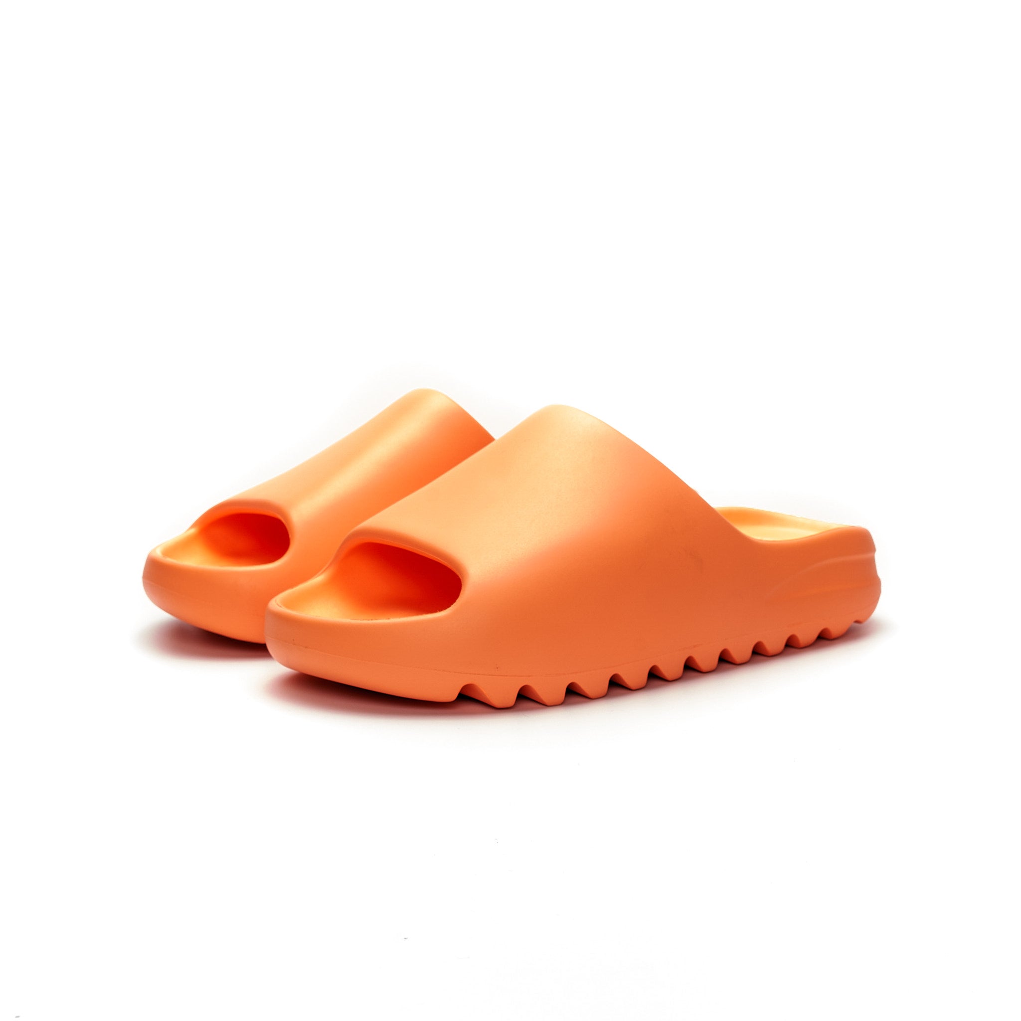 Yeezy best sale orange slides